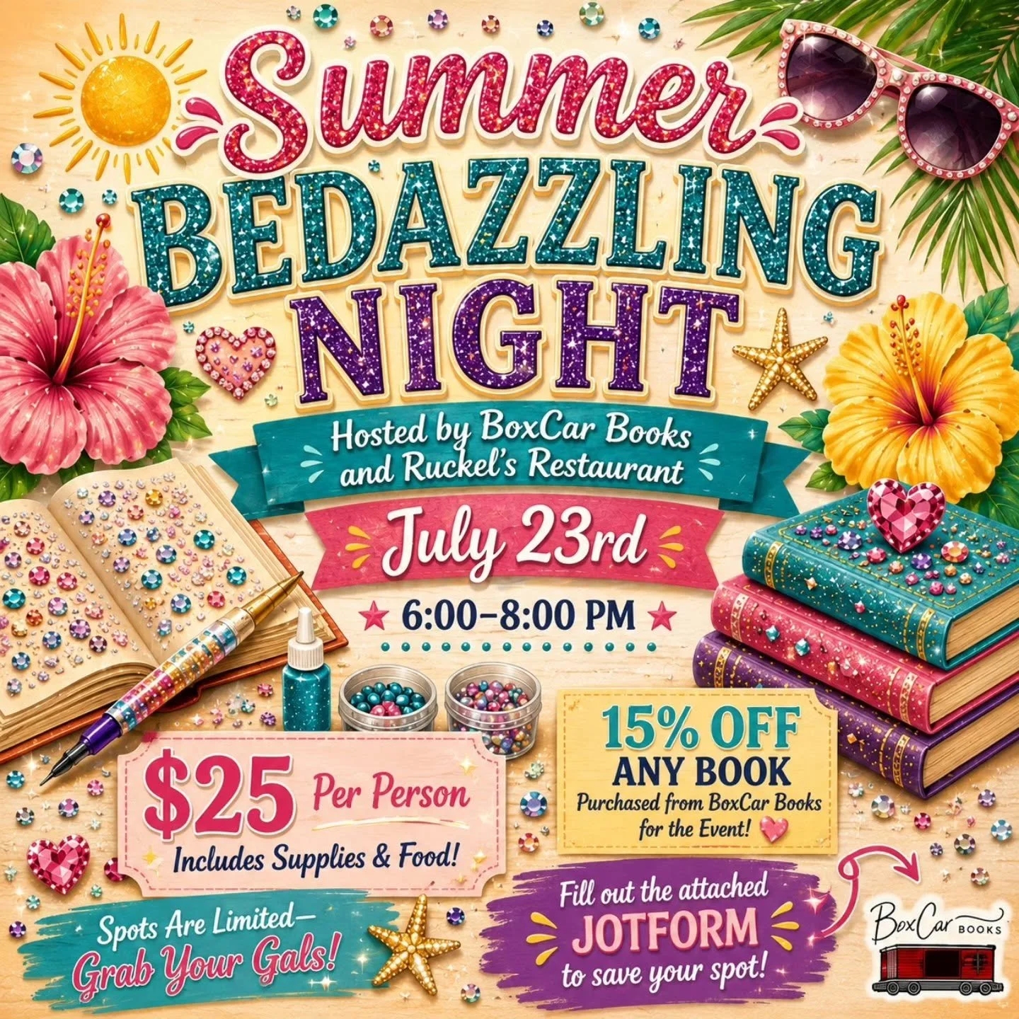 Book Bedazzling