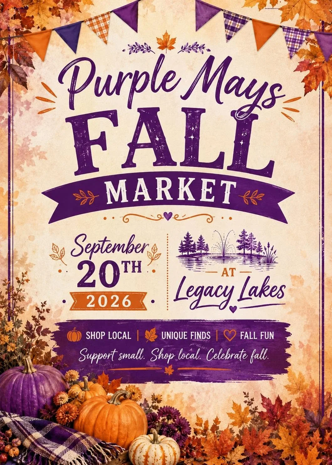 Purple Mays Fall Market