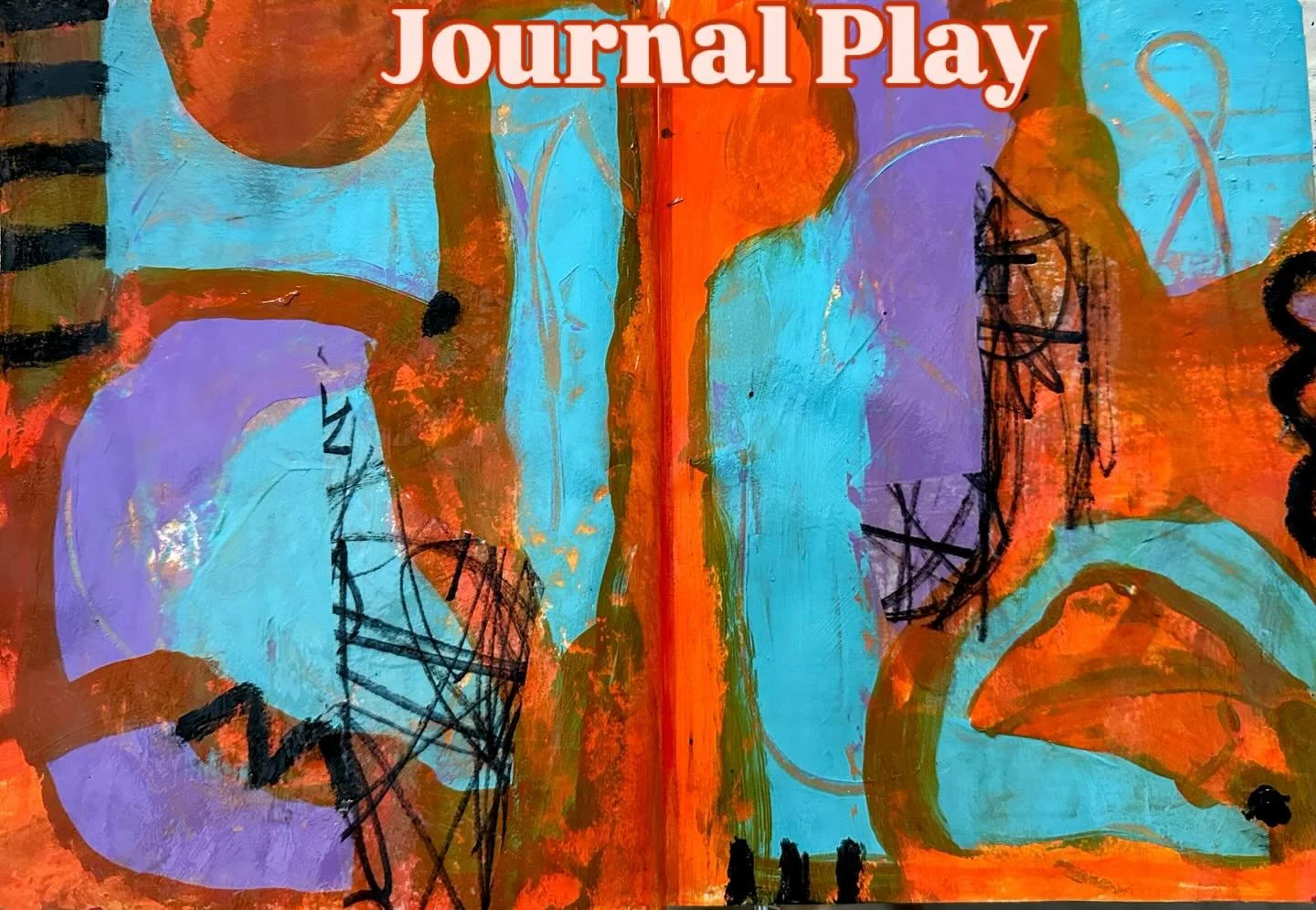 Playing with colors. #abstractart #collage #mixedmedia #interiordesign #jojoart