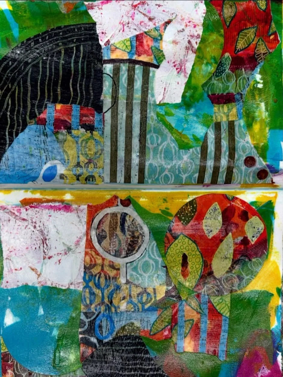 Journal Play #abstractart #mixedmedia #collage #jojoart #interiordesign