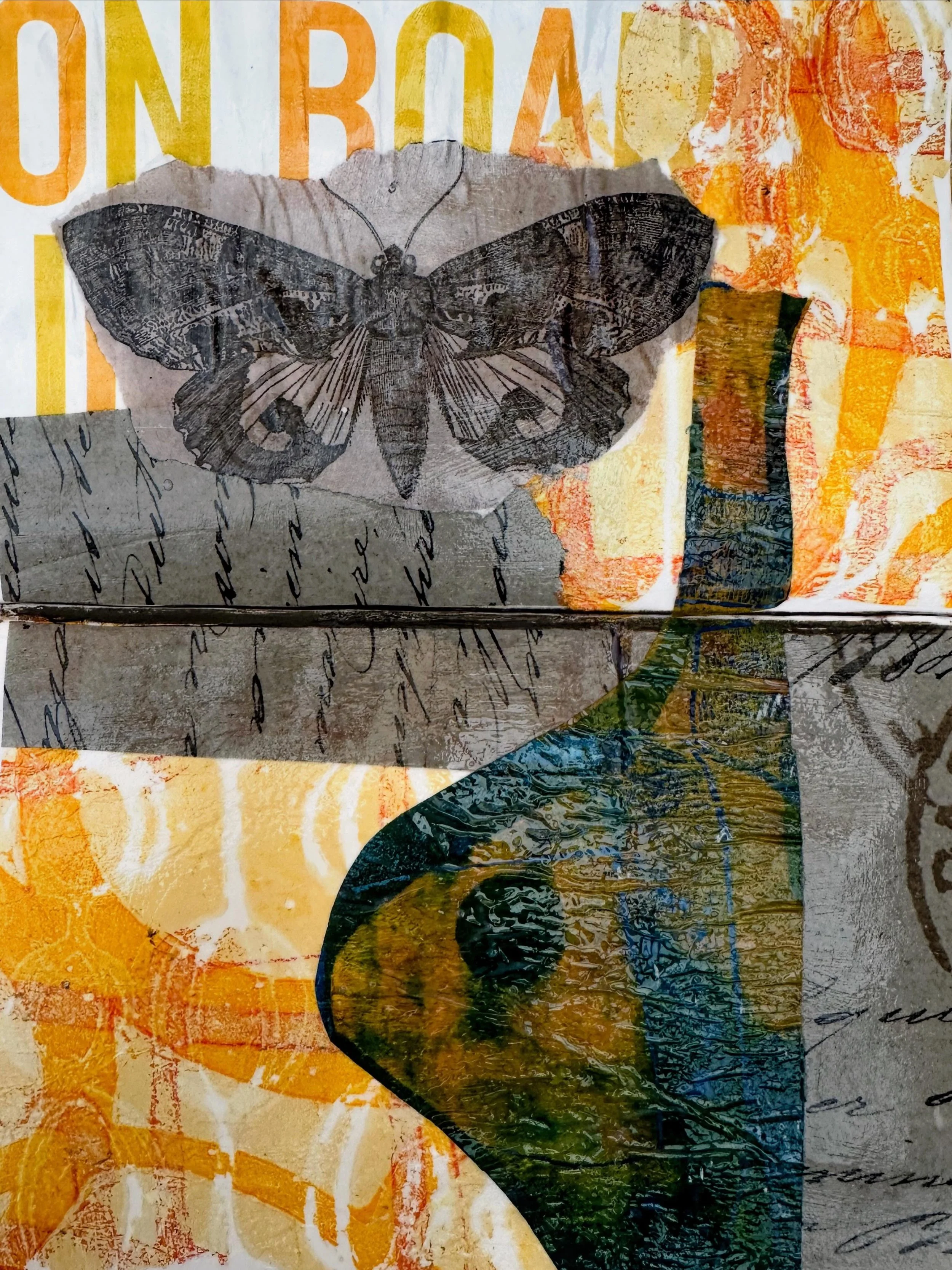 Journal Play #collage #abstractart #jojoart #interiordesign #mixedmedia