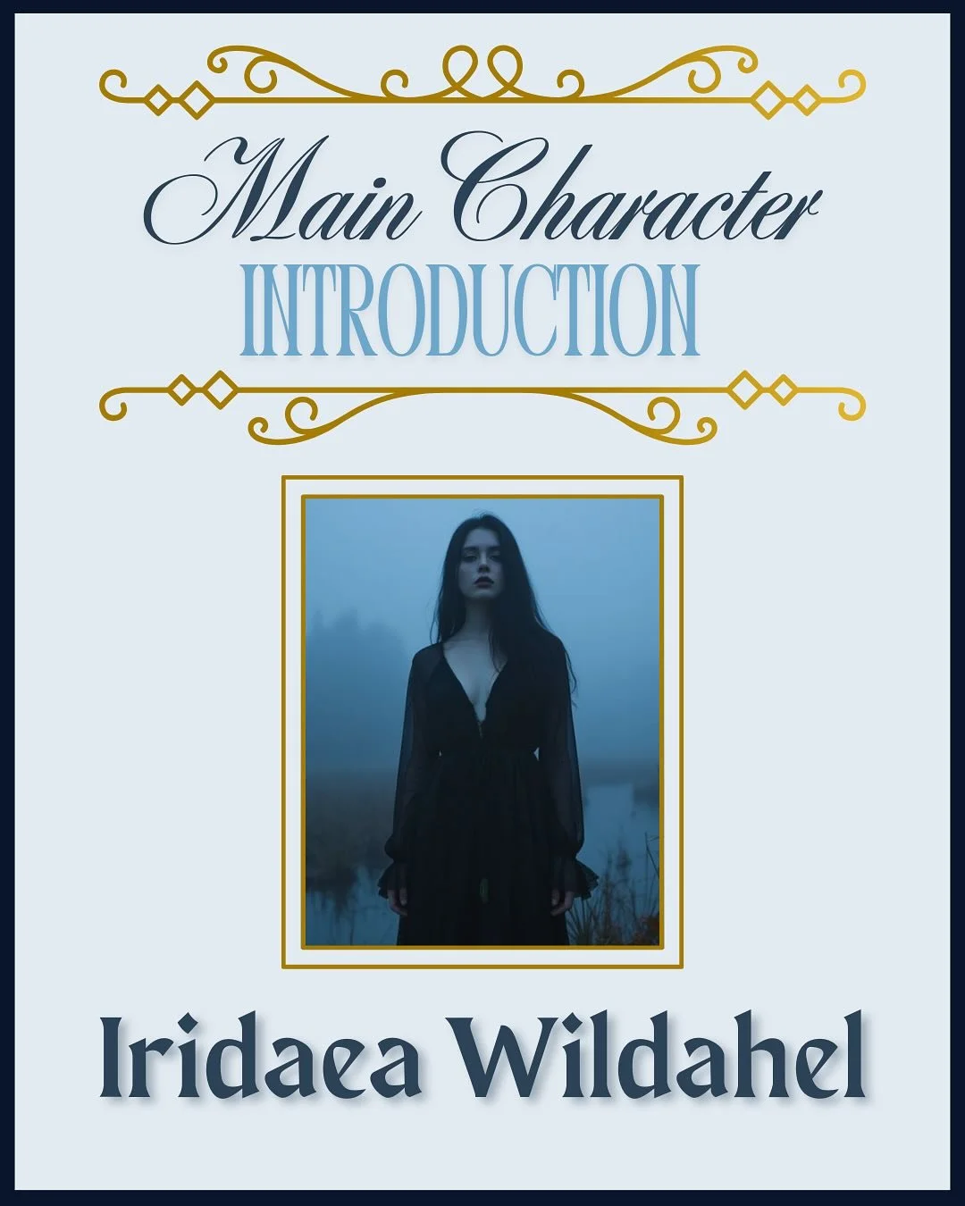 Introducing my beautiful, broken, badass main character&hellip;

Iridaea &ldquo;Iri&rdquo; Wildahel, first ruling sovereign of the Kingdom of Midlon. 

I can&rsquo;t wait for everyone to get to know her more over the next few weeks and read about her