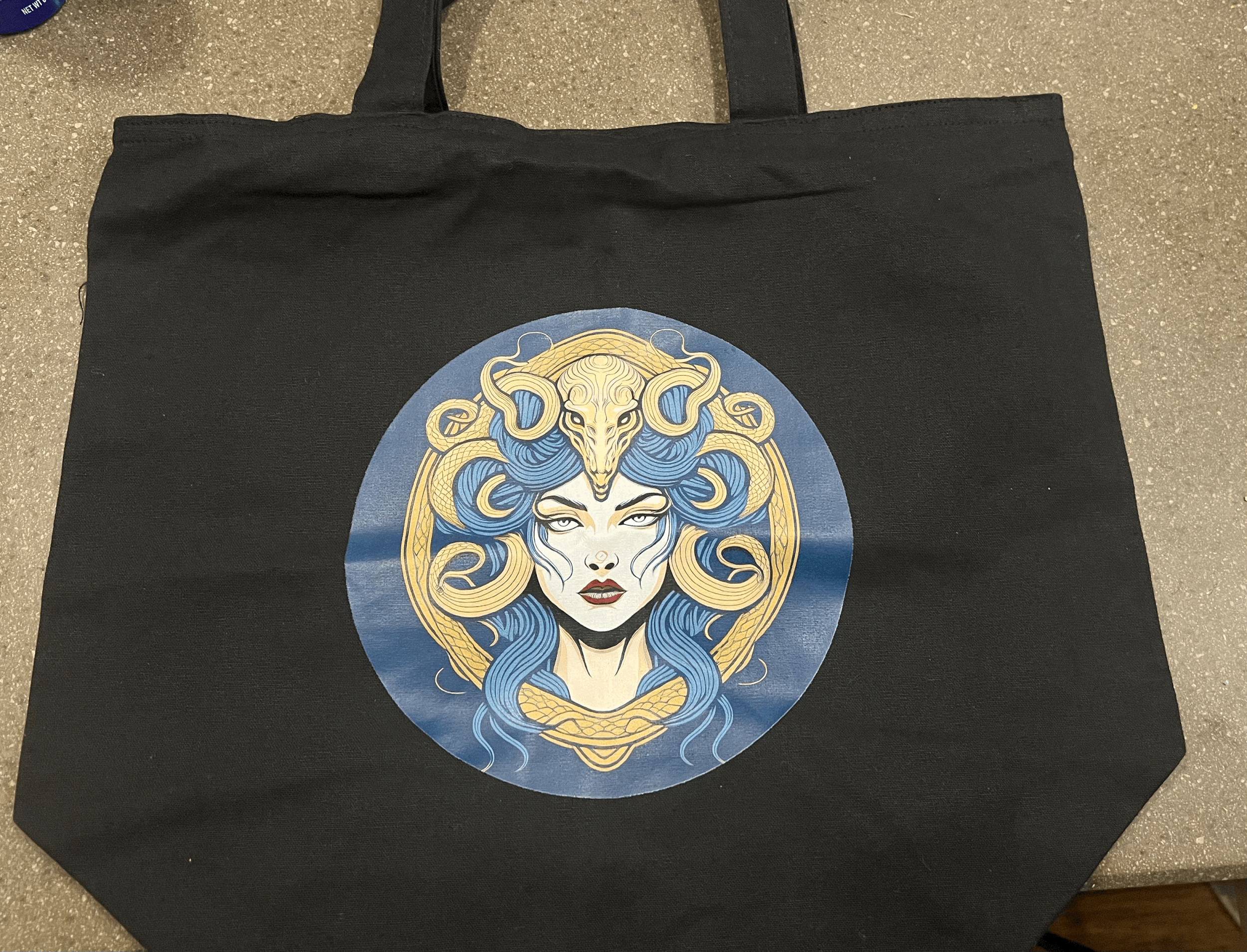 Madusa Logo Tote - Black