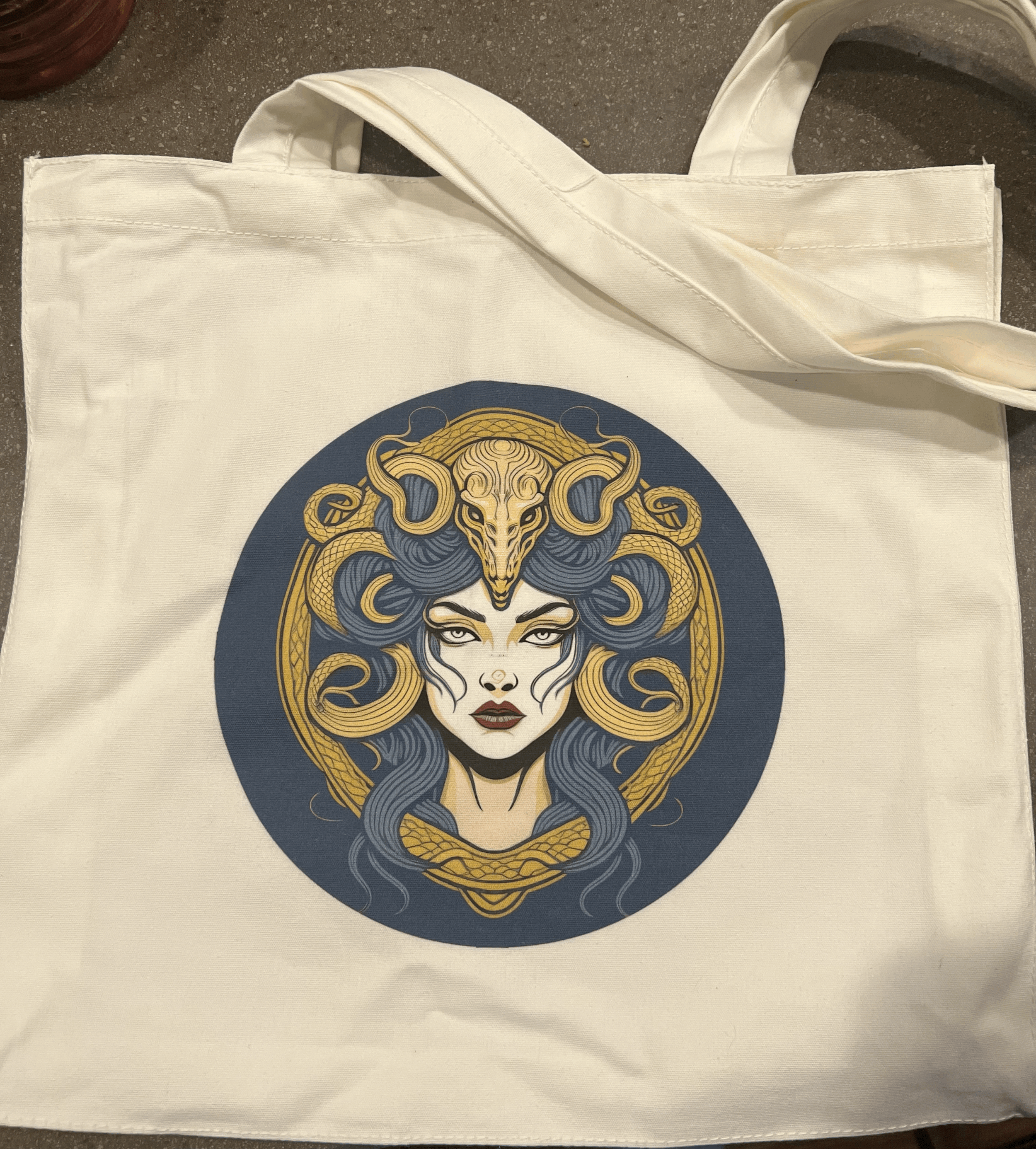Medusa Logo Tote - Small