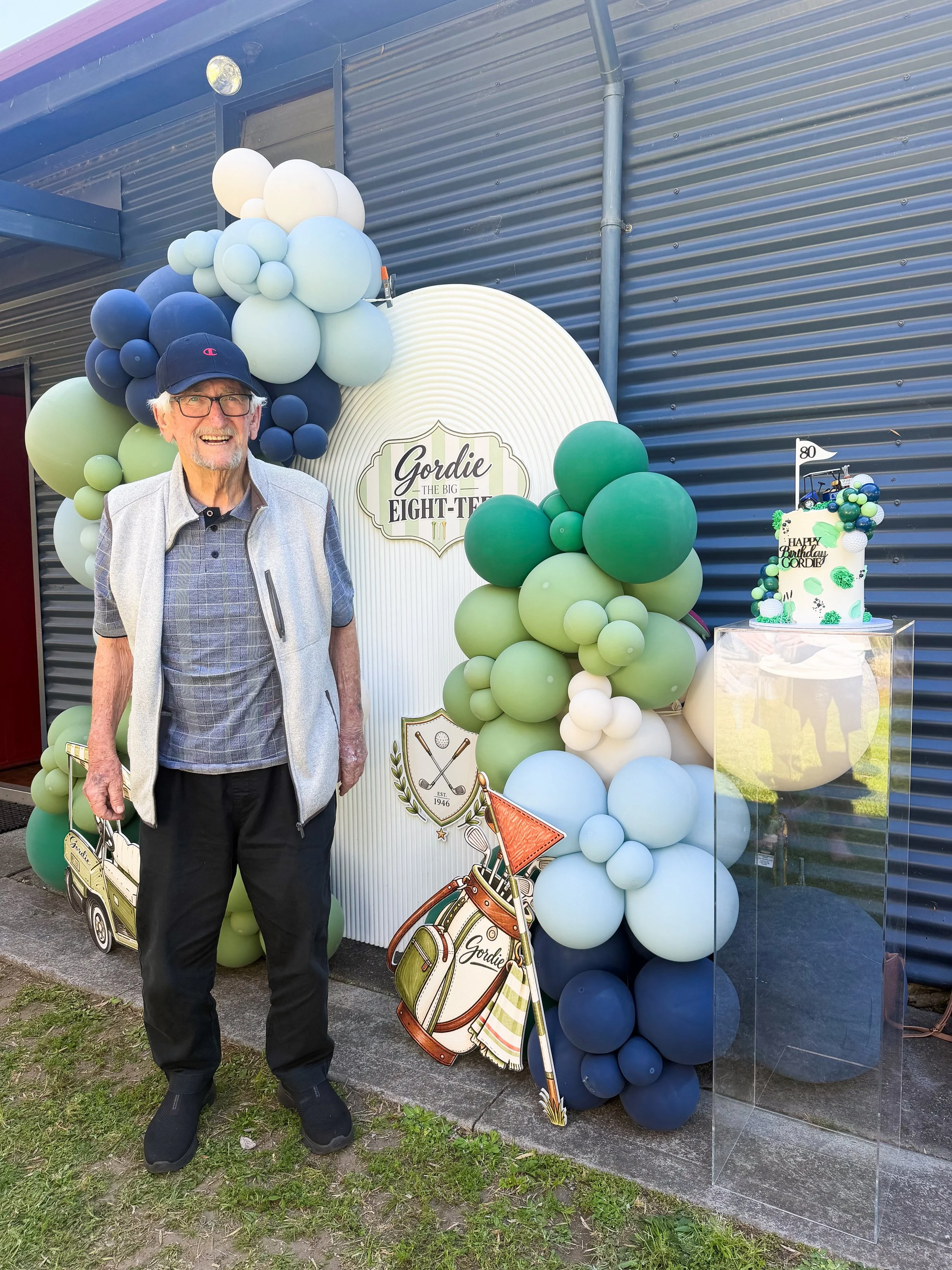 The BIG Eight-Tee ⛳️🤍

Some birthdays are special&hellip; and some just mean that little bit more 🩵

Gordie&rsquo;s 80th was one of those celebrations ! a milestone surrounded by so much love, laughter and the people who matter most.

80 incredible