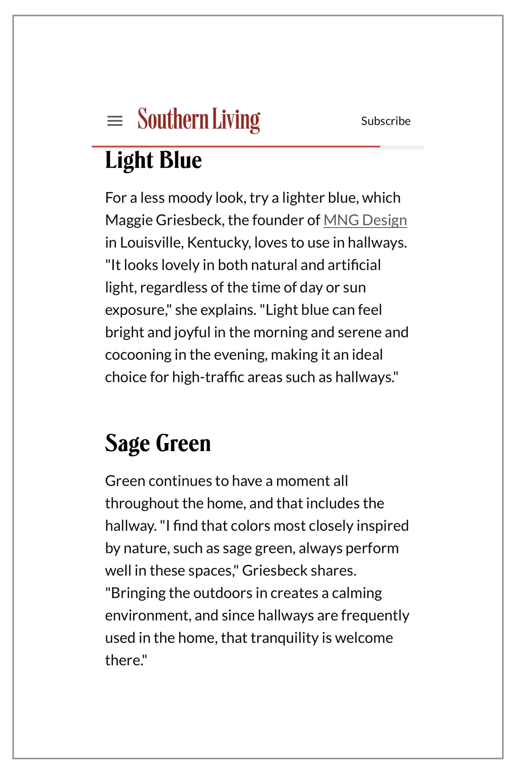 6 Paint Colors That Make Hallways Feel Less Like Pass-Through Spaces