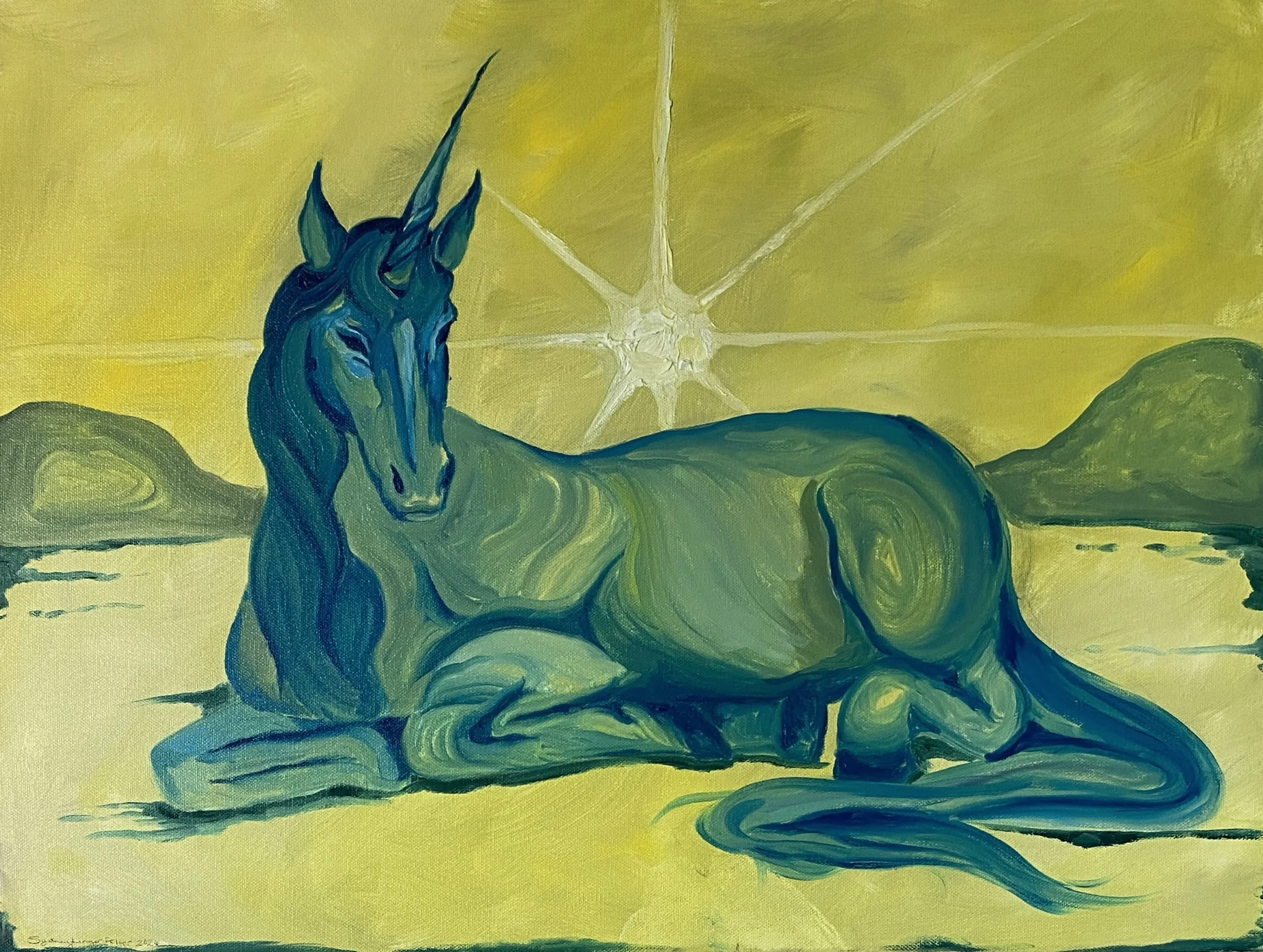 PREORDER Postcard- "Das Einhorn (The Unicorn)"