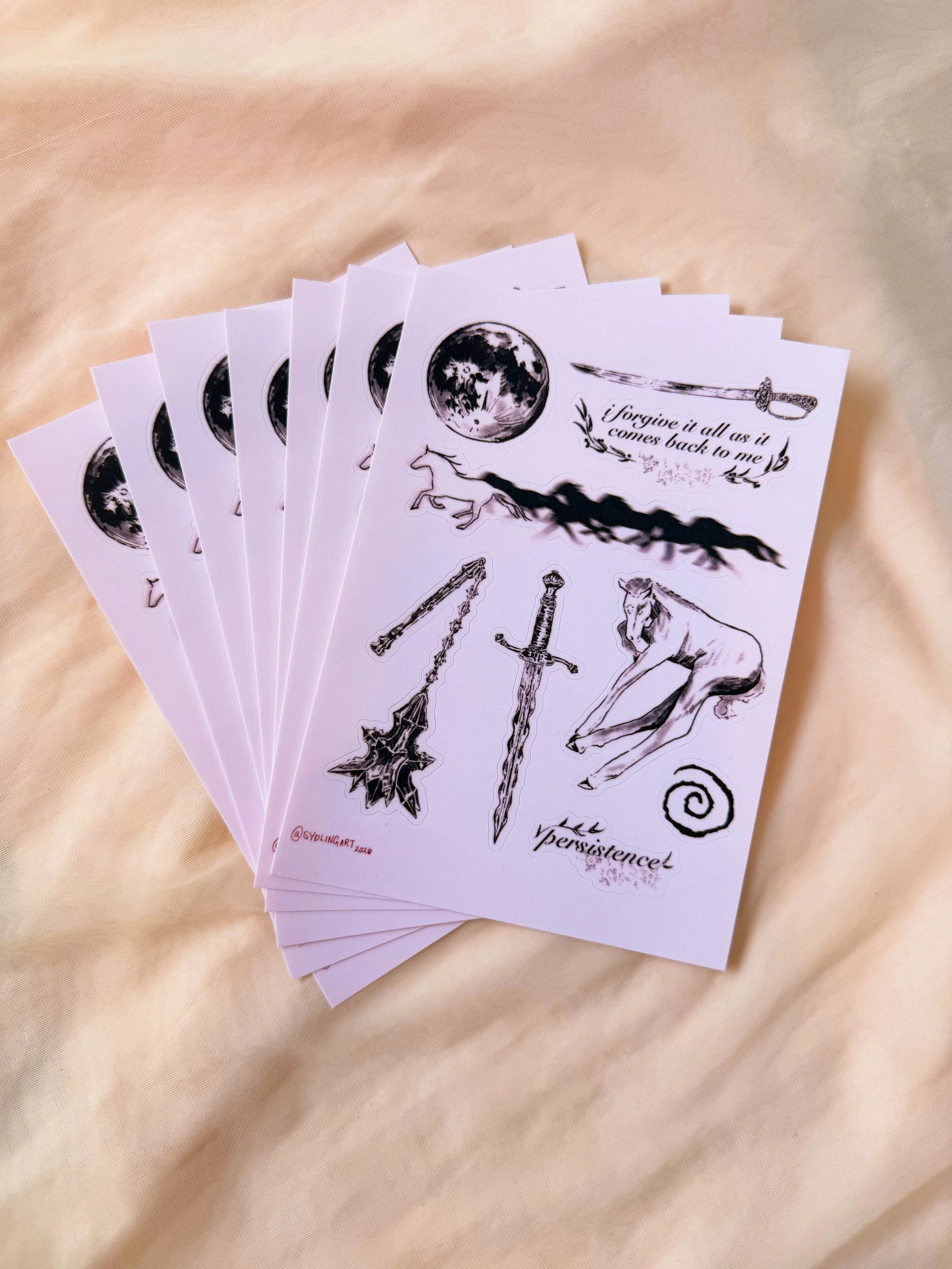 Lunar Eclipse Stickers