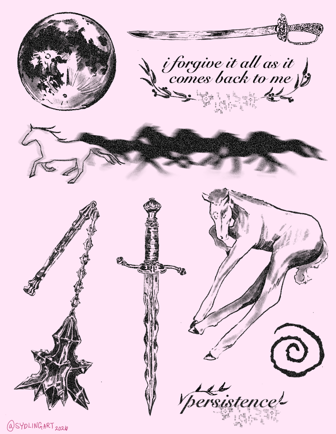 PREORDER Lunar Eclipse Stickers