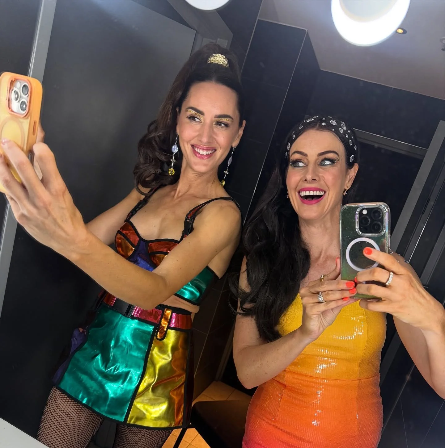 Anddd that&rsquo;s a wrap! My final looks on @liseandsarah for @discoclubaus  2025 and I gotta say we went ALL OUT. 

I feel so lucky to look after these girls and they literally let me run wild 🤪 

Forever grateful to be part of their disco squad a