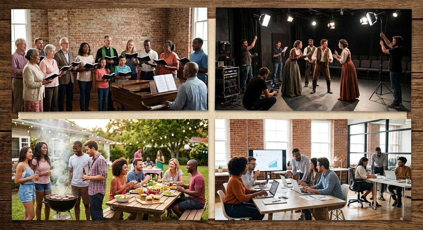 Community healing spaces