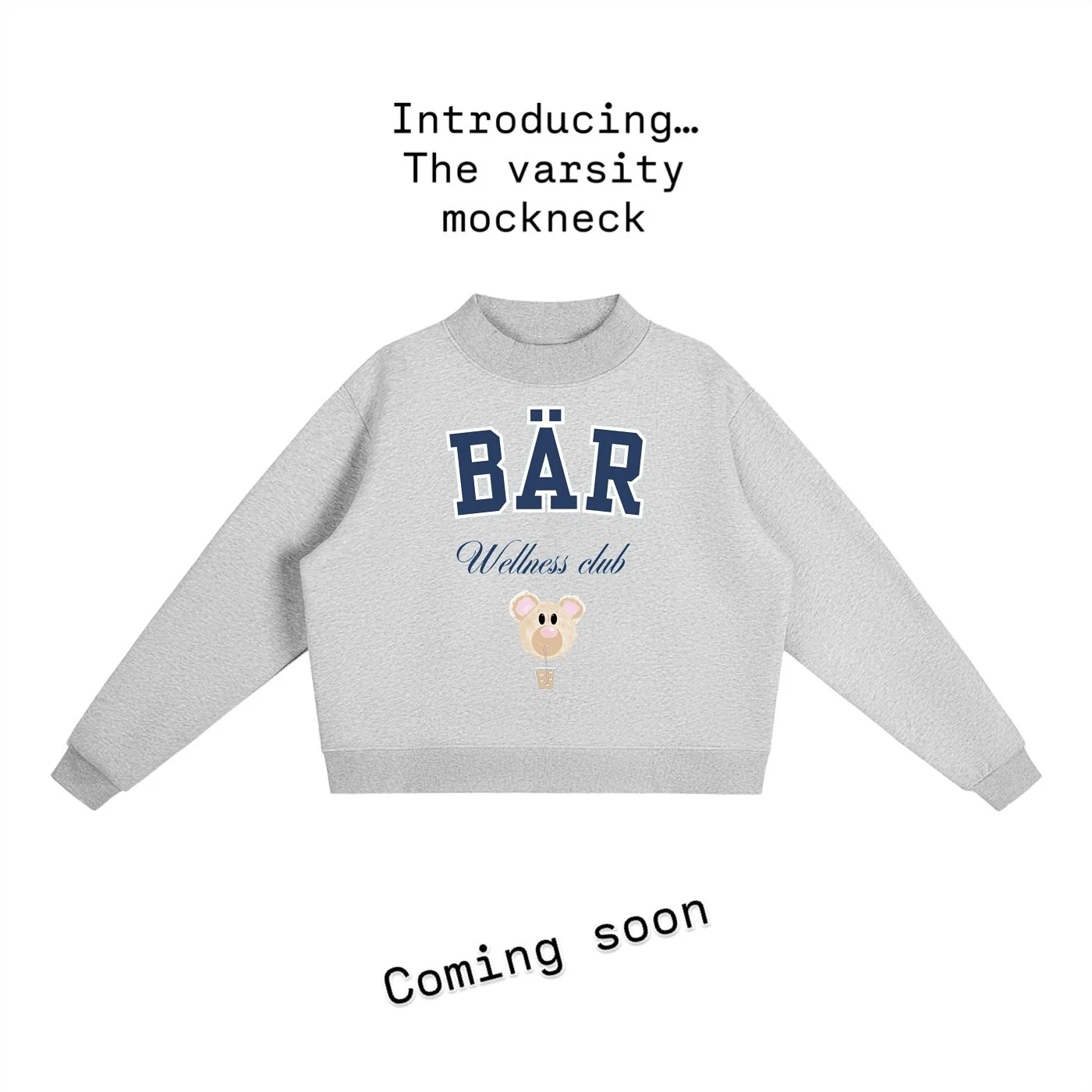 The B&auml;r varsity mockneck&hellip; the perfect addition to your fall winter wardrobe 🤎