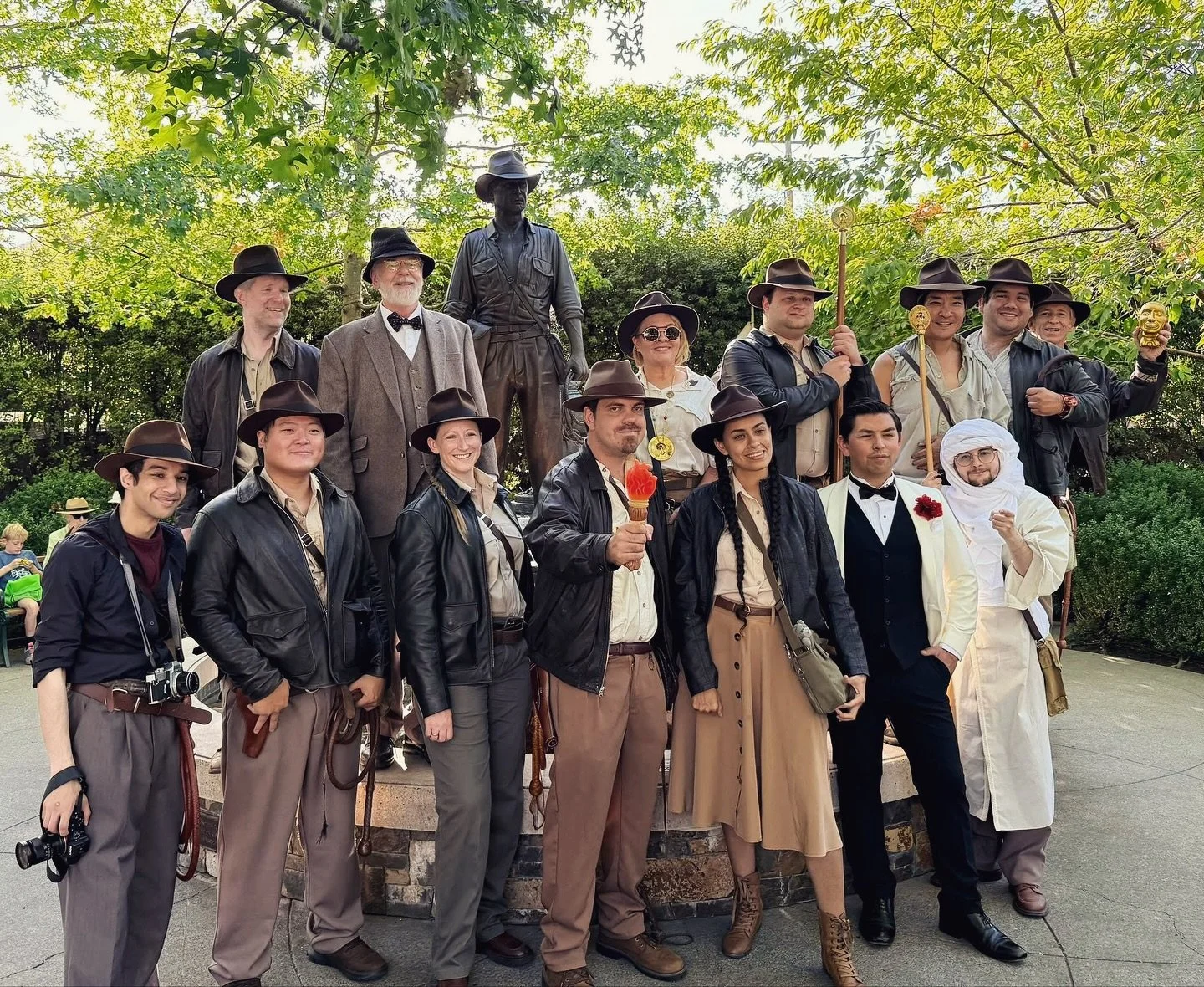 Adventure was alive in the streets of San Anselmo&hellip;dusty boots marching, whips cracking, and the unmistakable spirit of Indiana Jones rolled down Main Street. 🏛️✨ From the iconic fedora tipped heroes and daring sidekicks to ancient relics and 