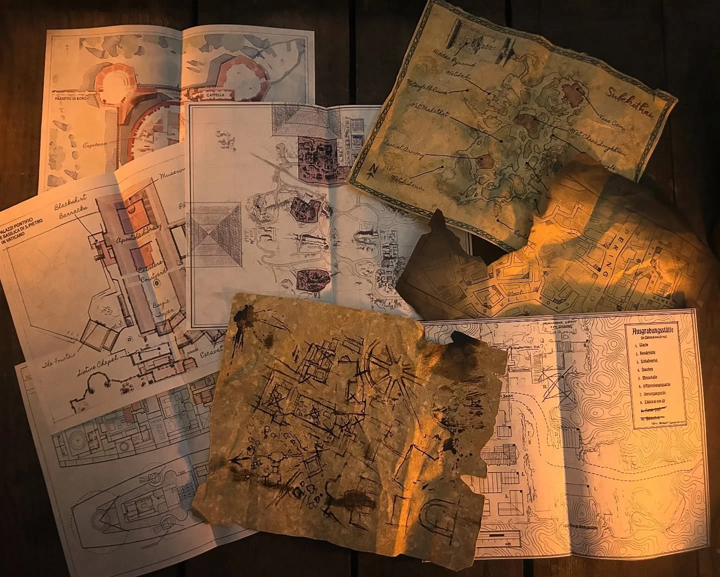 Unearthed from the archives of the Great Circle&hellip;
Every field note, photograph, and map in this collection was carefully chosen for its story, visual and significance. 

Authentic journal notes, maps, and photographs &mdash; now available in tw