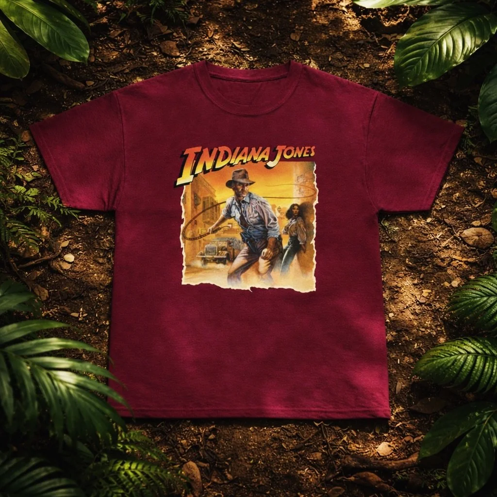 I digitally restored artwork from the original TSR Indiana Jones Role-Playing Game using Photoshop and Clip Studio.
It&rsquo;s a tabletop game similar to Dungeons &amp; Dragons. I never played it, but it always looked fun and the artwork is incredibl