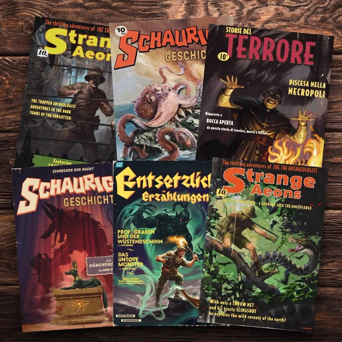 Straight from The Great Circle comes these thrilling Replica Pulp Magazines! Available now in the Bio. 
Since the original interior was never revealed, these boldly features 26 clean, blank pages, placing the story and the pencil squarely in your han