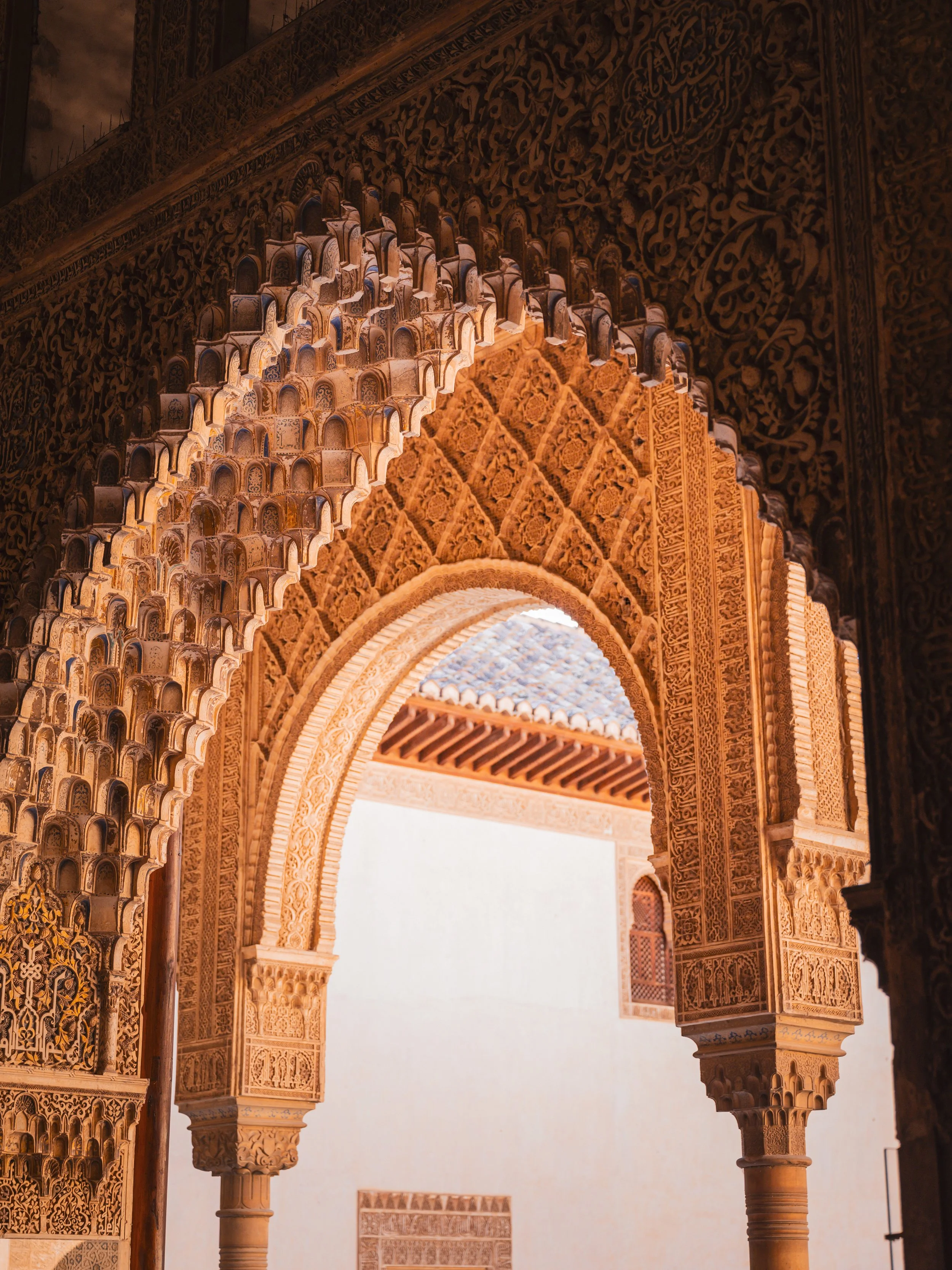 Alhambra Archways: Moorish Architecture in Granada