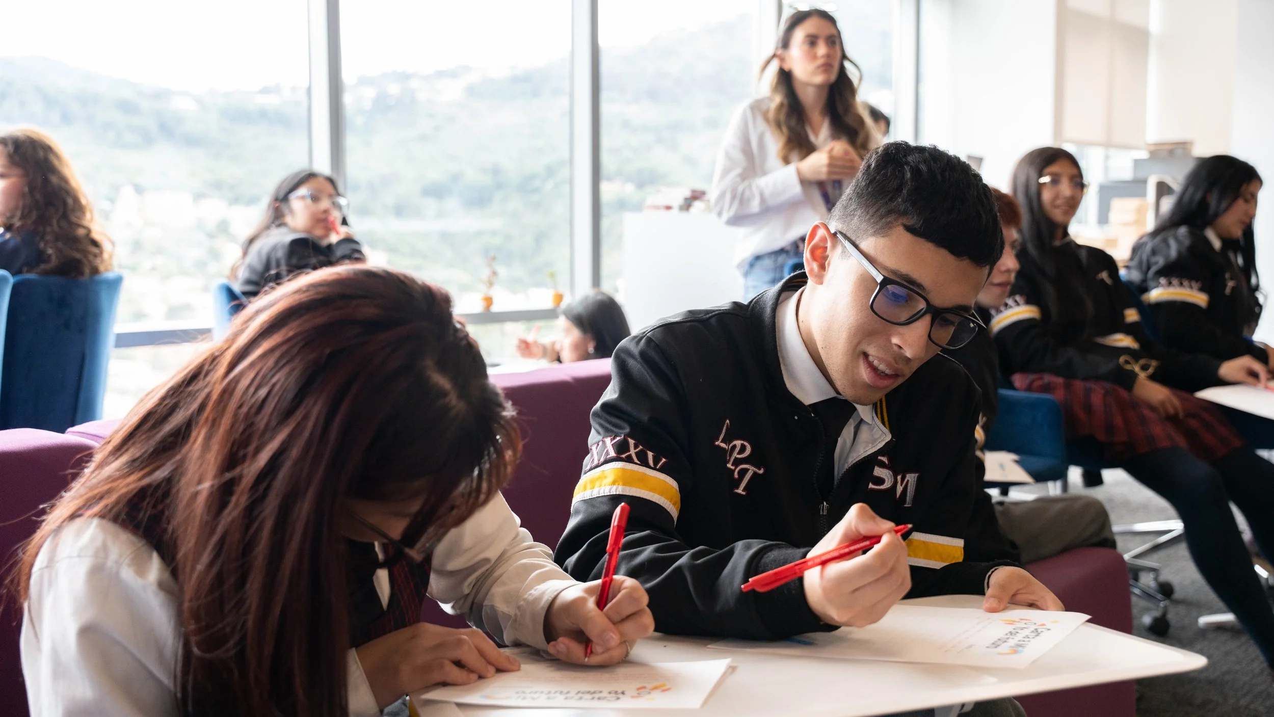 How is the generation that is currently preparing for employment in Latin America