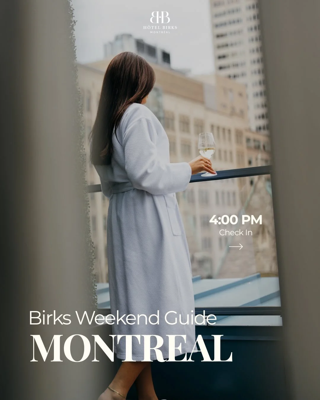 A Birks weekend, at your pace.
Every hour, considered. Every detail, elevated.

Un week-end Birks, &agrave; votre rythme.
Chaque heure pens&eacute;e. Chaque d&eacute;tail soign&eacute;.