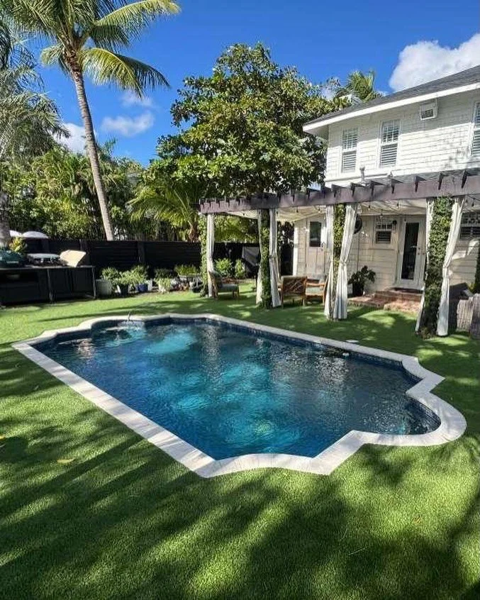 Creating backyard escapes you&rsquo;ll never want to leave 😌

#BetterCallSalPools #backyardpool