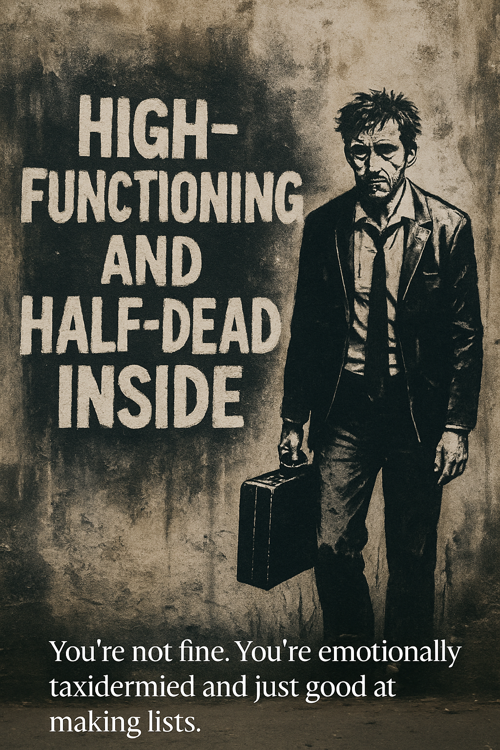 High-Functioning and Half-Dead Inside