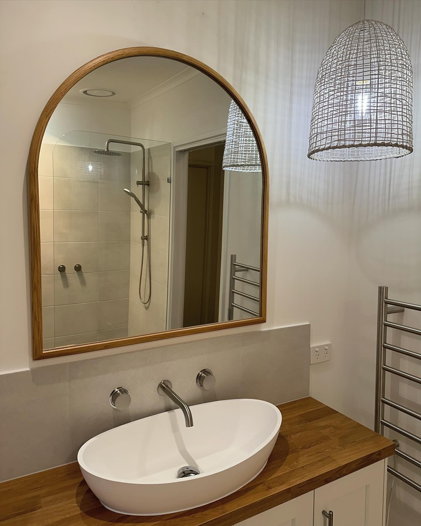 Recent bathroom renovation with @strongcreations.cocreate