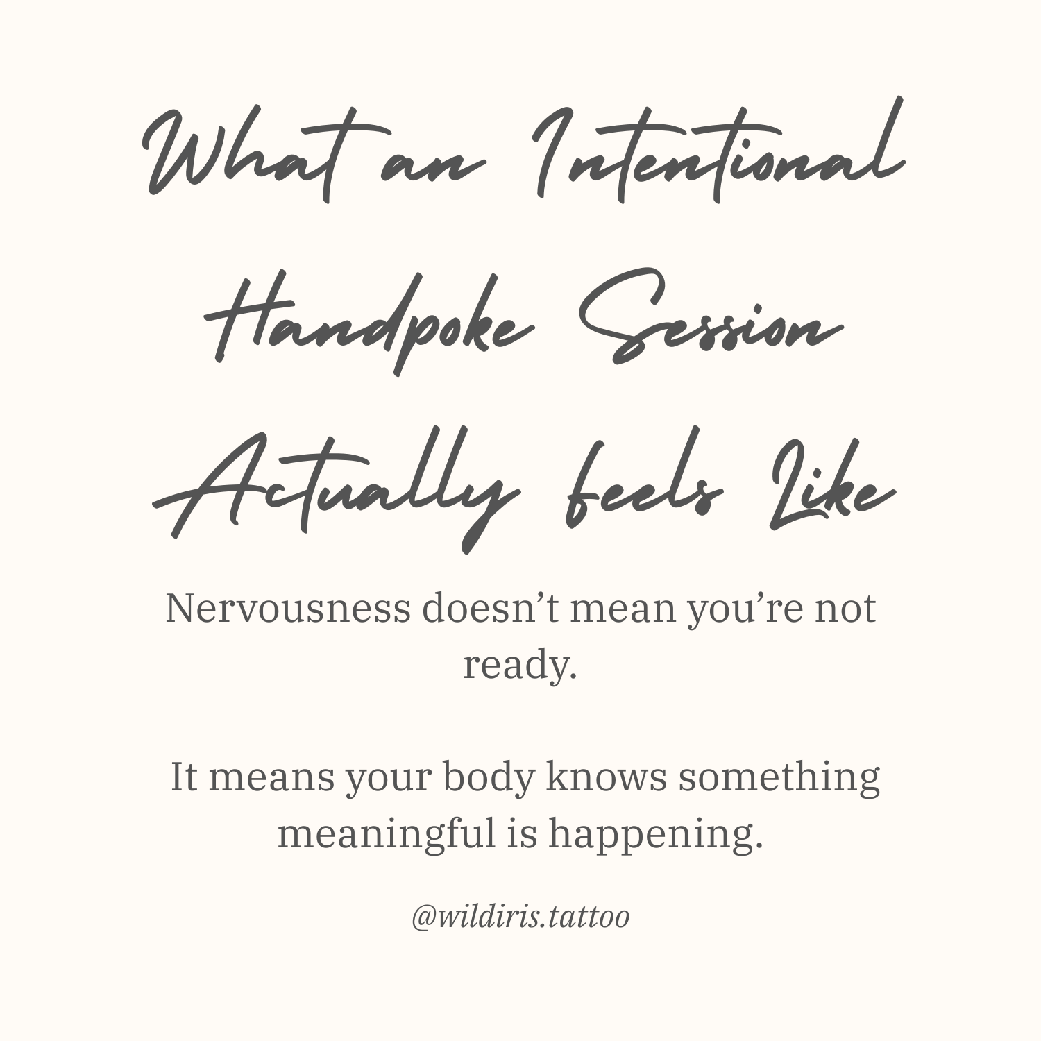 What an Intentional Tattoo Session Actually Looks Like