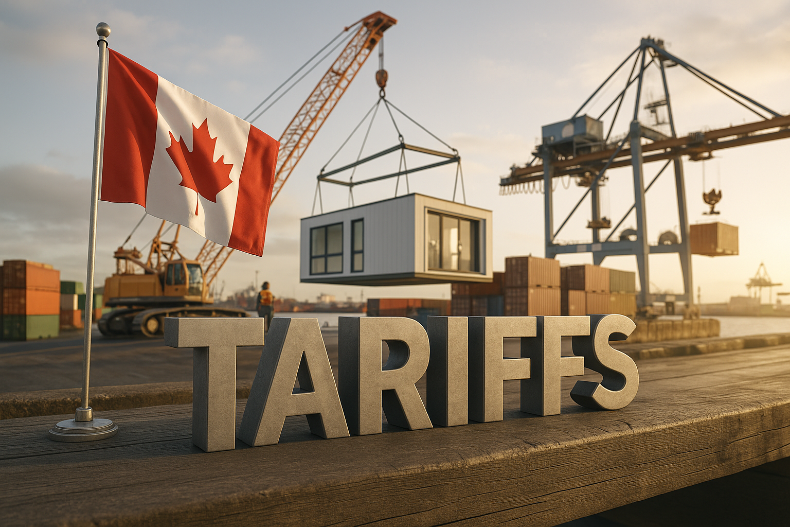 Trading Walls: Canadian Tariffs and the Future of Modular Construction