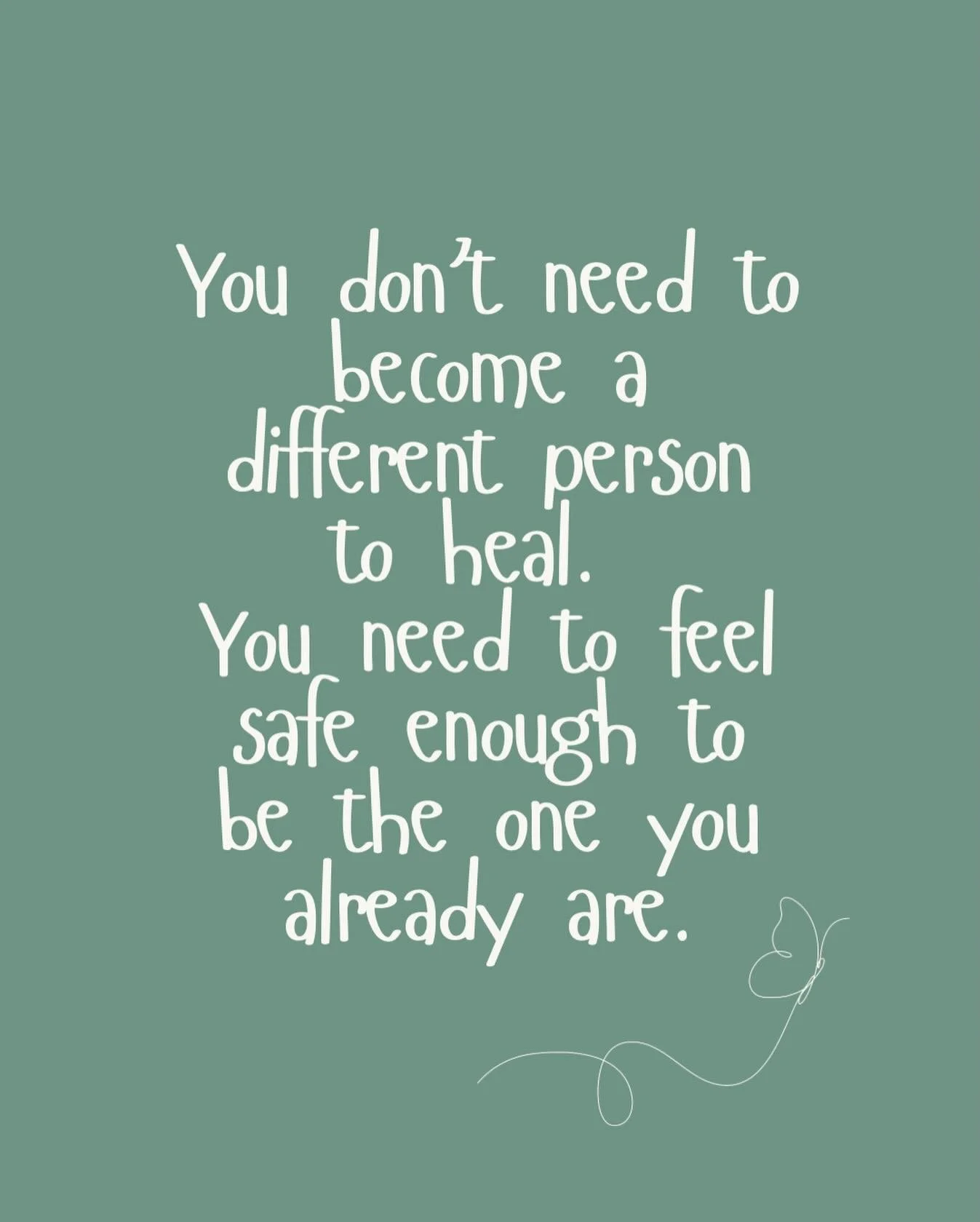 You don&rsquo;t need fixing.
You need safety.

At The Lavarack Rooms, healing isn&rsquo;t about changing who you are. It&rsquo;s about creating the safety that lets the real you come forward. 🤍