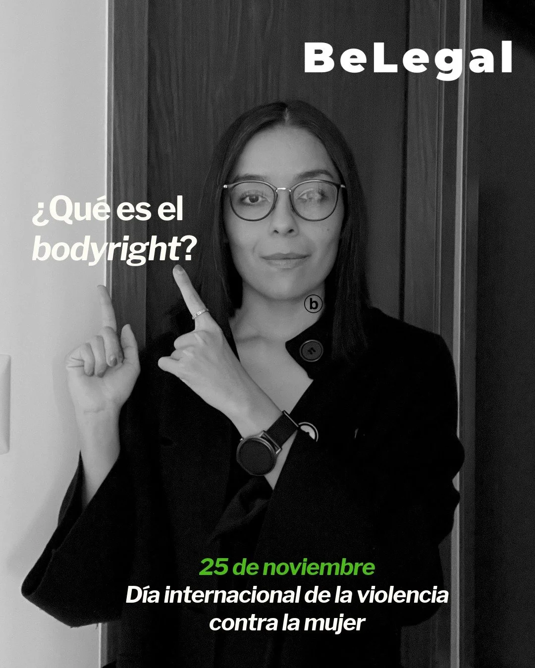 ✨ El cuerpo tambi&eacute;n tiene derechos en el mundo digital ⓑ. 
Para las mujeres, el #bodyright no es un lujo, es un l&iacute;mite, una protecci&oacute;n y una forma de decir &ldquo;es mi imagen, yo decido&rdquo;.

Usar la imagen de una mujer sin p