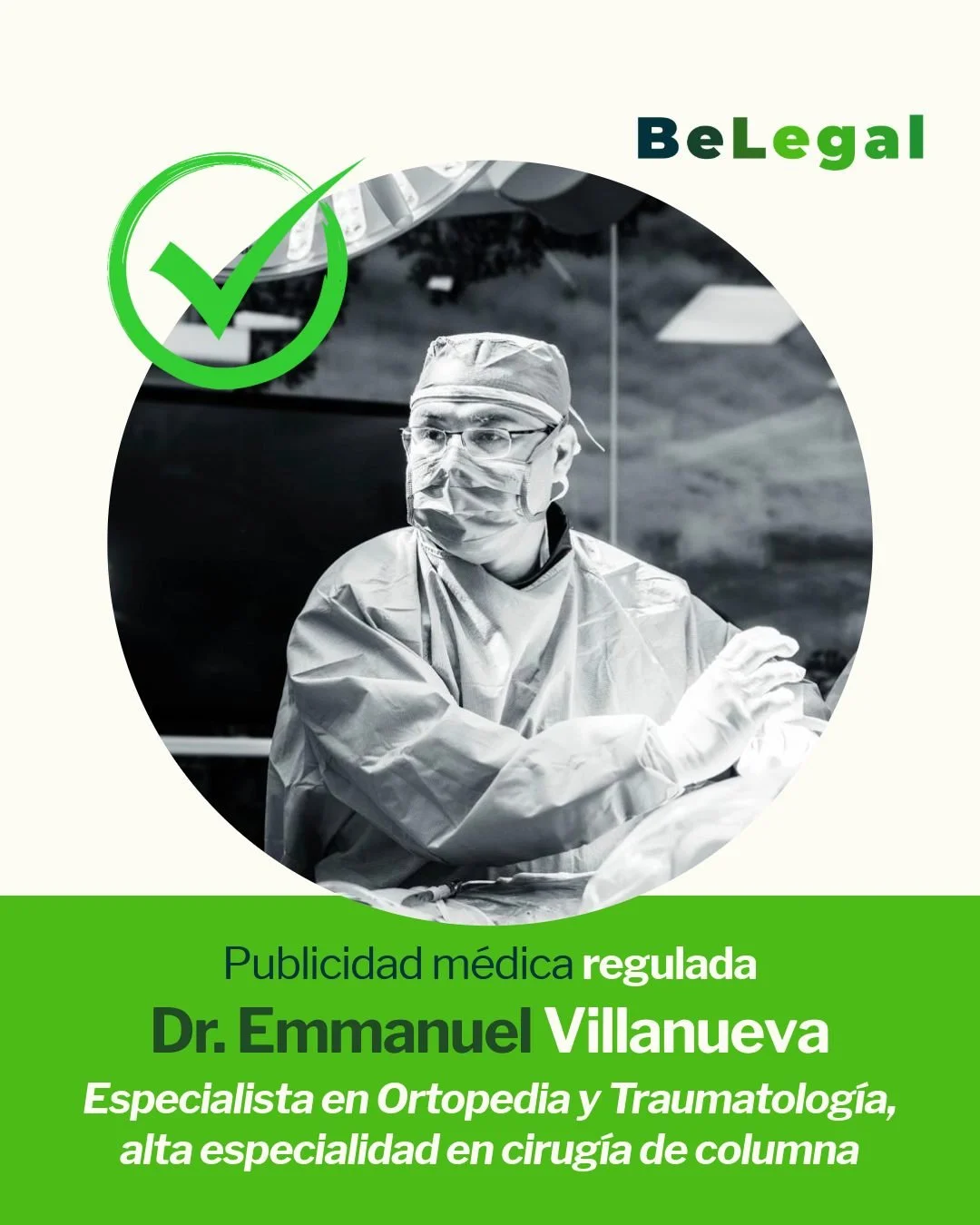 ✅ @dr.emmanuelvillanueva: Publicidad 100% Legal y Protegida🚀; el Dr. Villanueva es cirujano ortopedista y traumat&oacute;logo especializado cirug&iacute;a de columna en la CDMX. Se encuentra certificado por el Consejo Mexicano de Ortopedia y Traumat