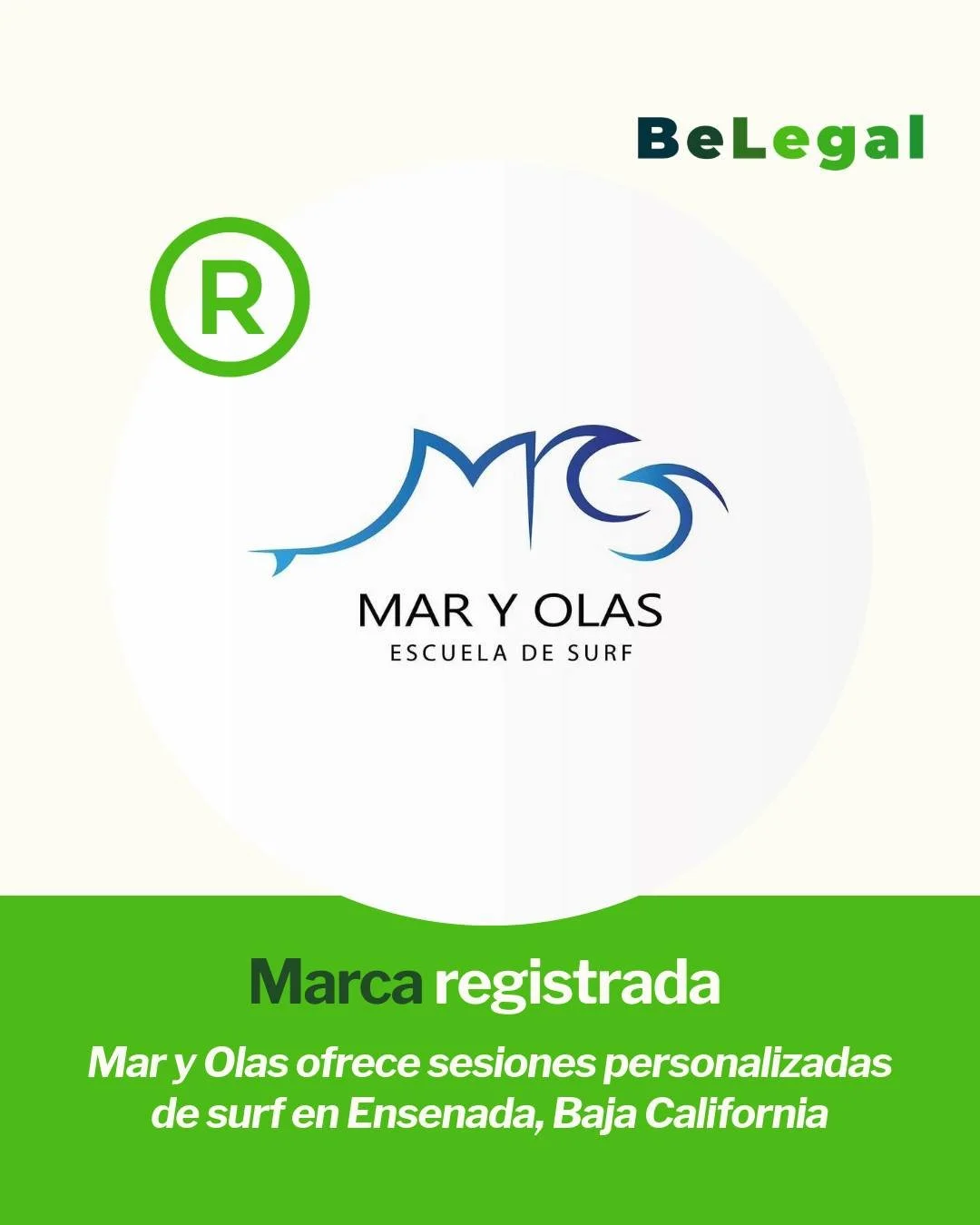 &iexcl;Oficialmente protegidos! ✨

Felicidades a @maryolas.escueladesurf por registrar su marca con nosotros 🙌

Ahora, su nombre y su esencia est&aacute;n protegidos legalmente para seguir creciendo sin l&iacute;mites en las playas de Ensenada. 

&i