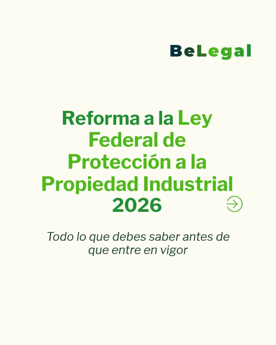 👉M&eacute;xico est&aacute; a punto de hacer m&aacute;s de 200 reformas la Ley Federal de Protecci&oacute;n a la Propiedad Industrial. La reforma ya aprob&oacute; por unanimidad, s&oacute;lo falta que se publique en el DOF 😱

En este carrousel, te p