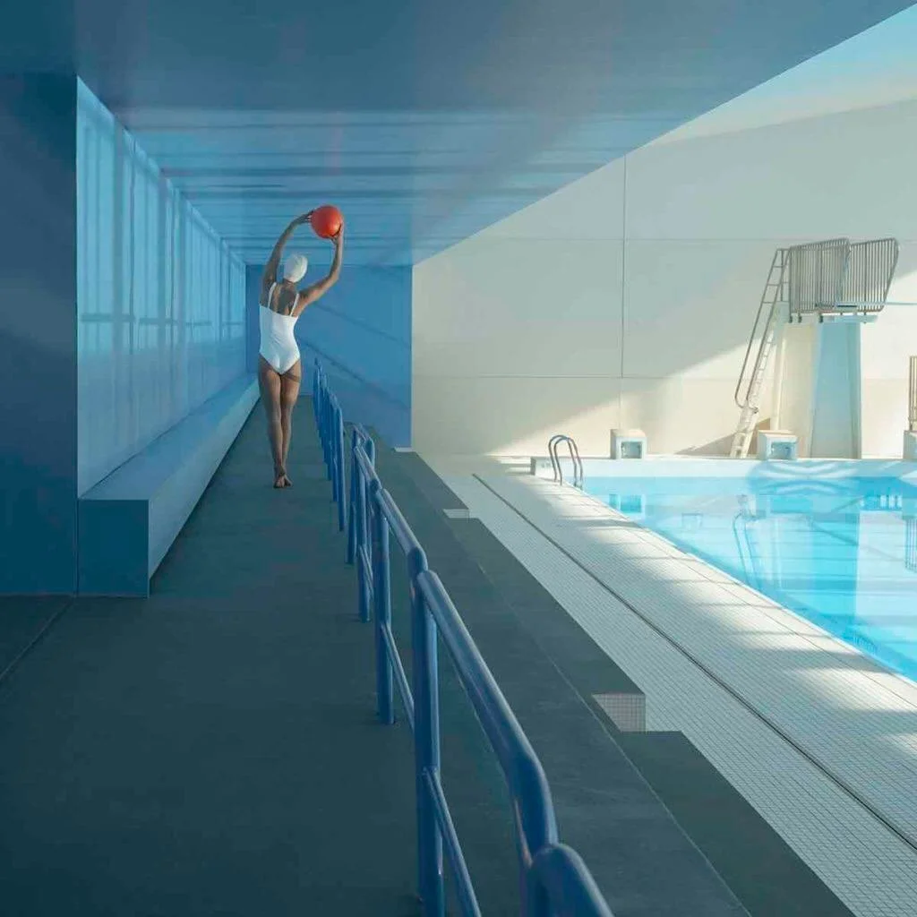 Soo Burnell&rsquo;s photographs explore the body in motion, using water as both a setting and a compositional tool. Light, gesture, and form interact in ways that feel deliberate rather than staged, giving her images a sense of calm restraint. Inquir