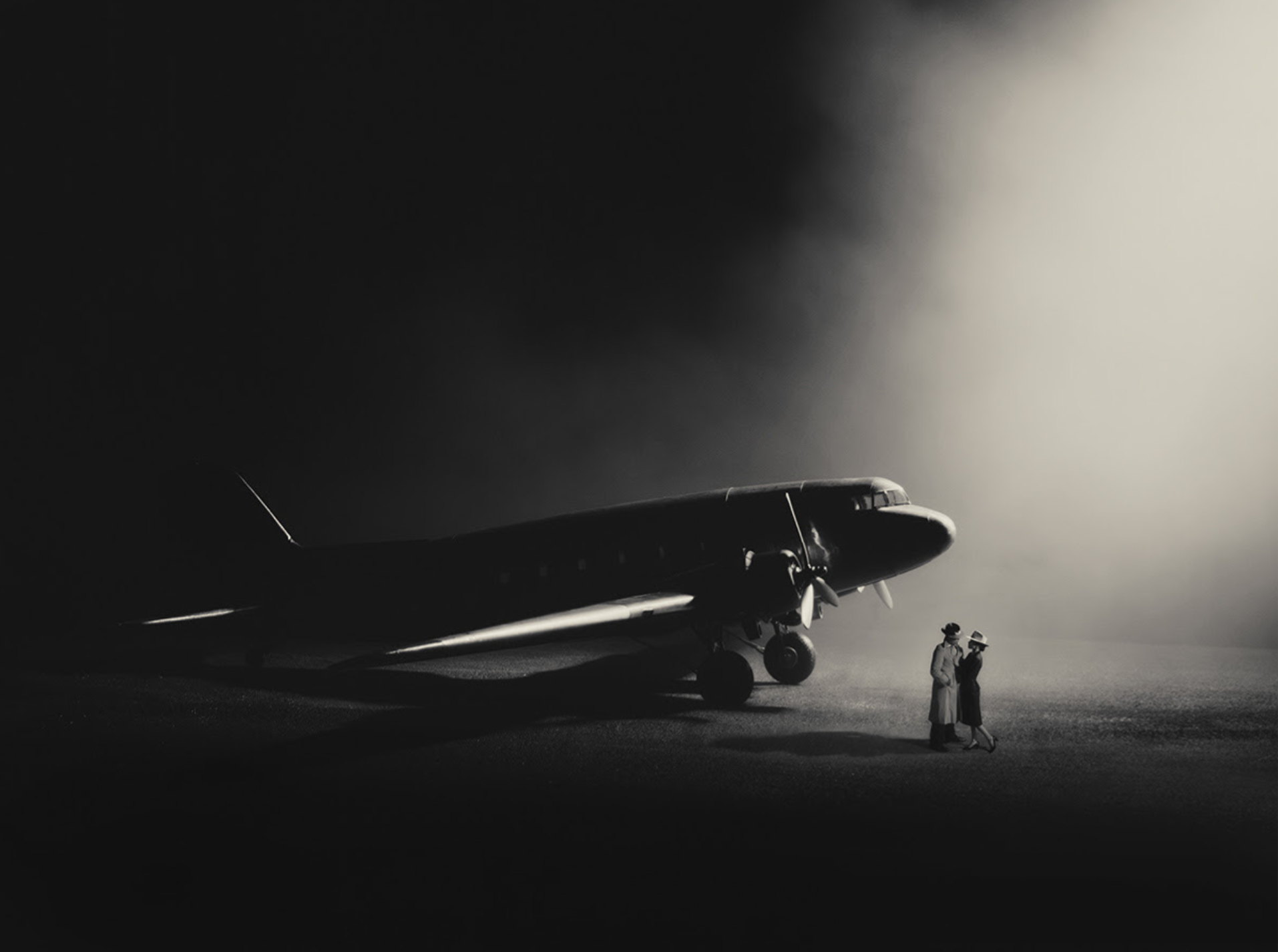Casablanca by Tyler Shields, a cinematic photograph with a bold, graphic composition for sale at 1905 Contemporary