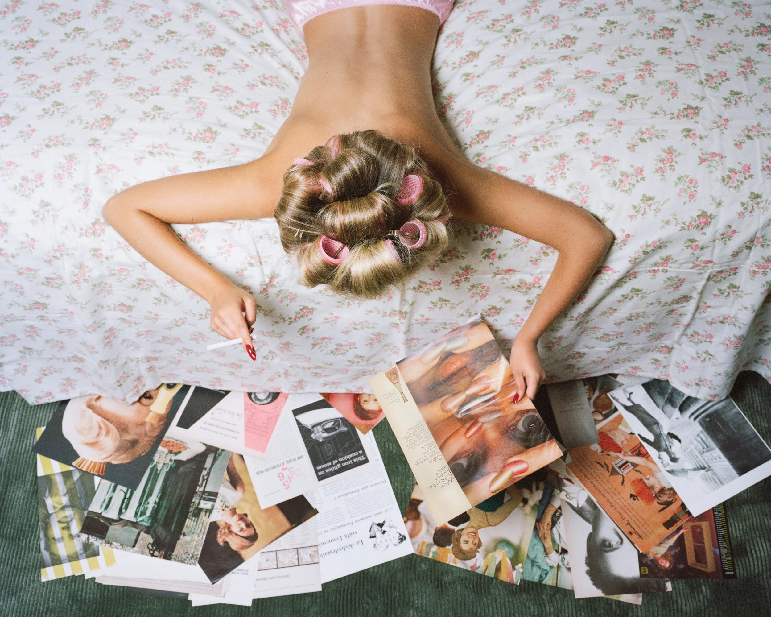 Curlers by Tyler Shields