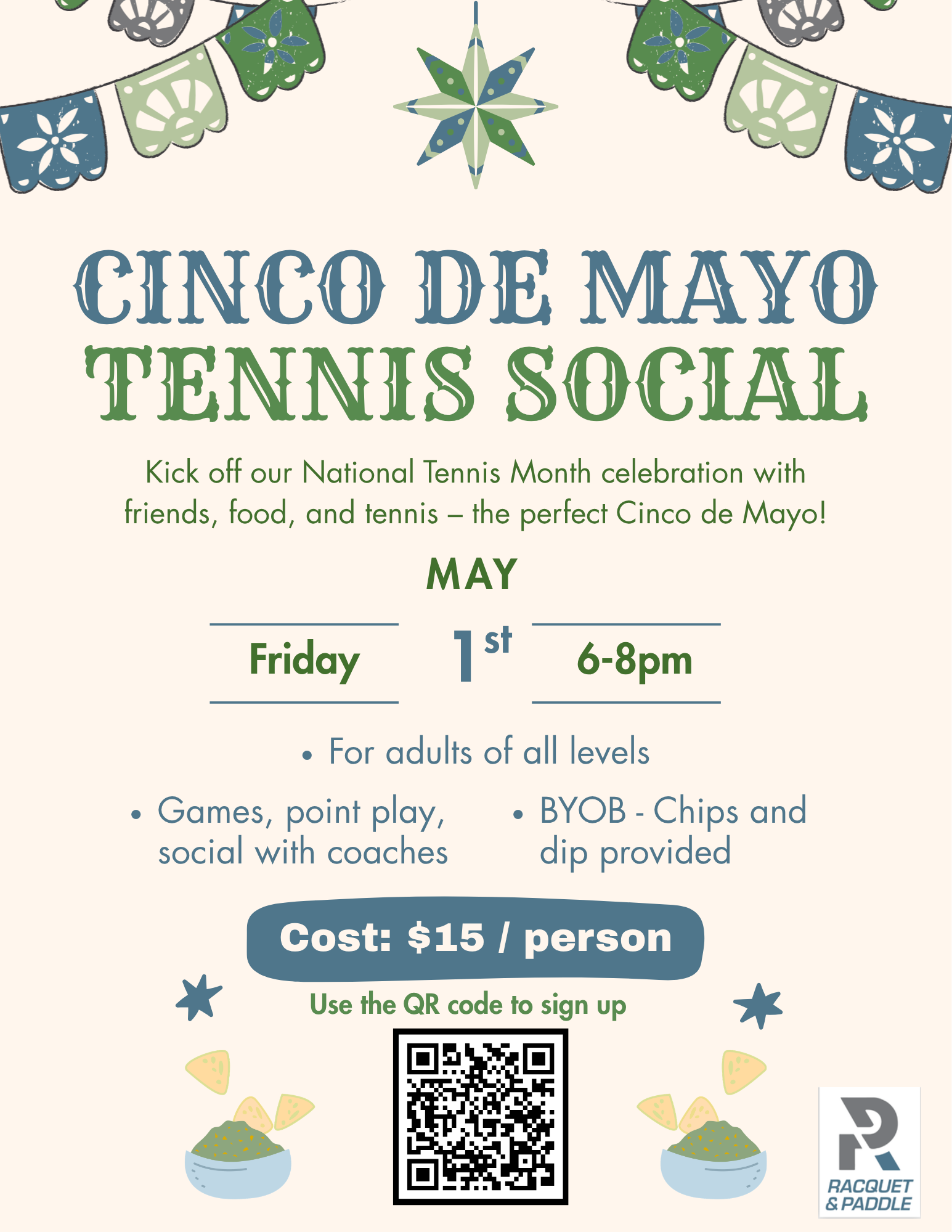 Cinco De Mayo Tennis Social