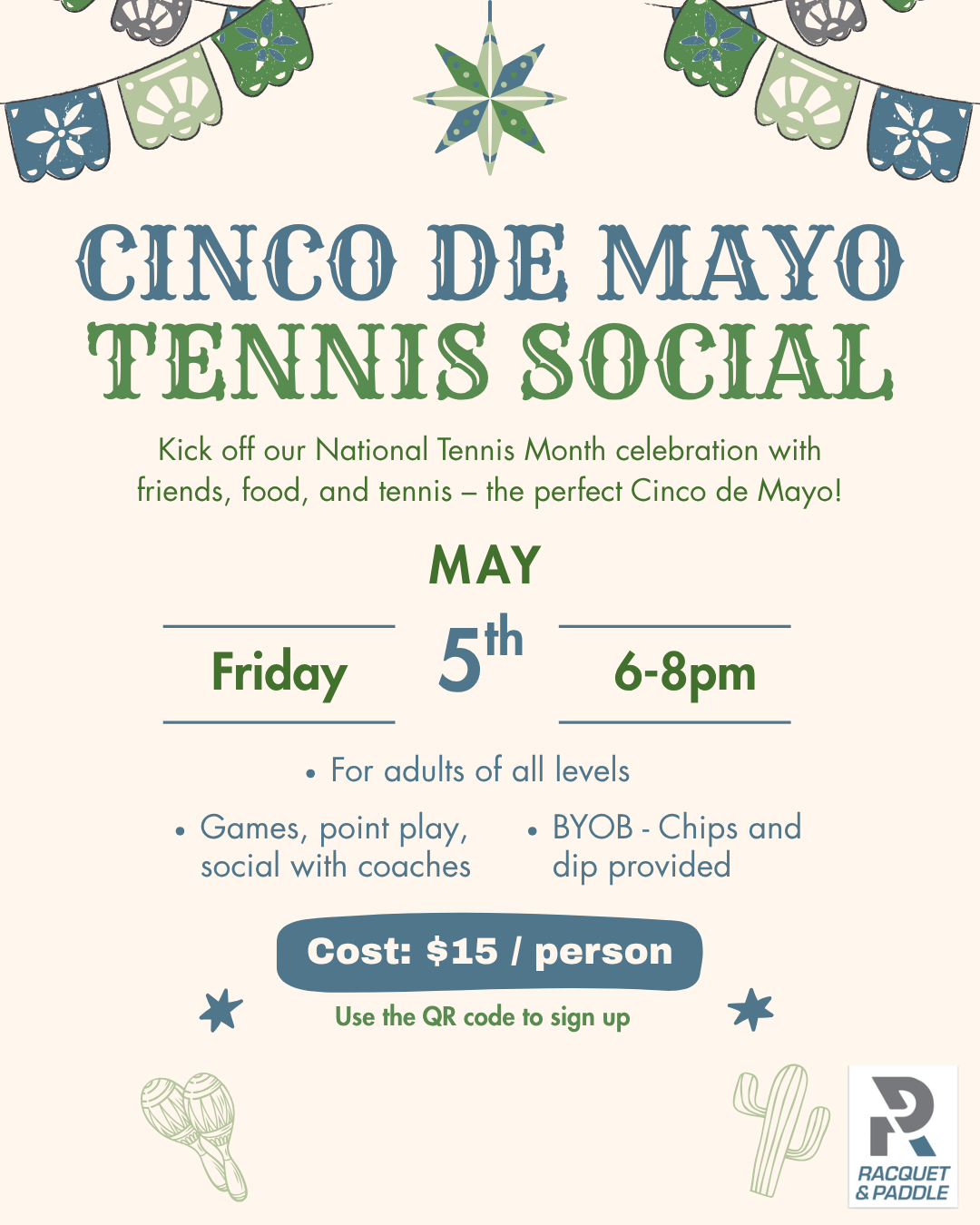 Cinco De Mayo Tennis Social