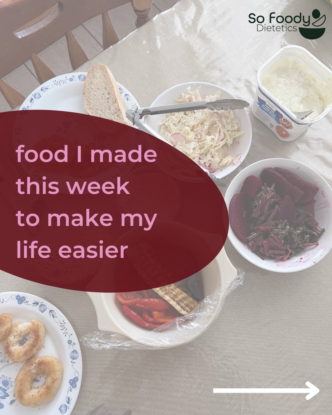 Food I make to make my work week easier - dietitian edition 🥗
Quinoa (or rice!) for quick lunches, overnight oats for grab-and-go breaky (always with added nuts/seeds!), tzatziki &amp; hummus to make meals actually taste good, boiled eggs for easy l