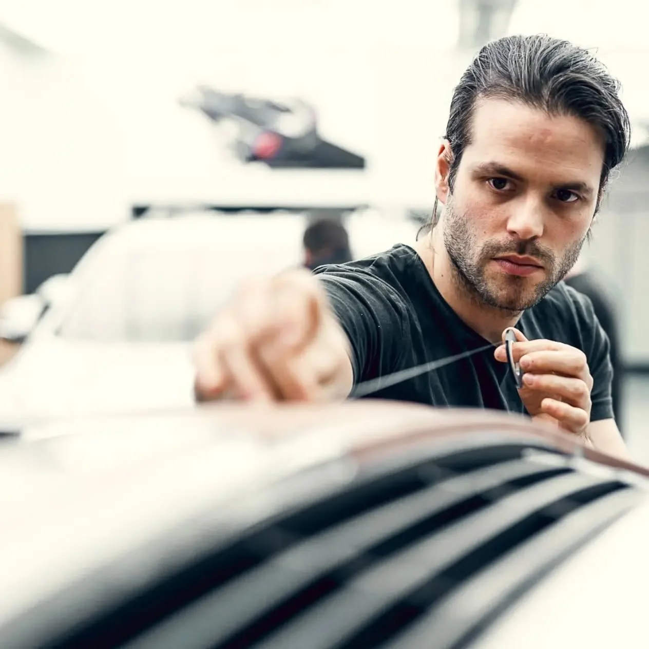 Most of my clients and students know me as a ceramicist and designer. However I thought I would explain a little about my technical background. 

After completing my degree I chose to specialise in a form of sculpture called automotive modelling; a d