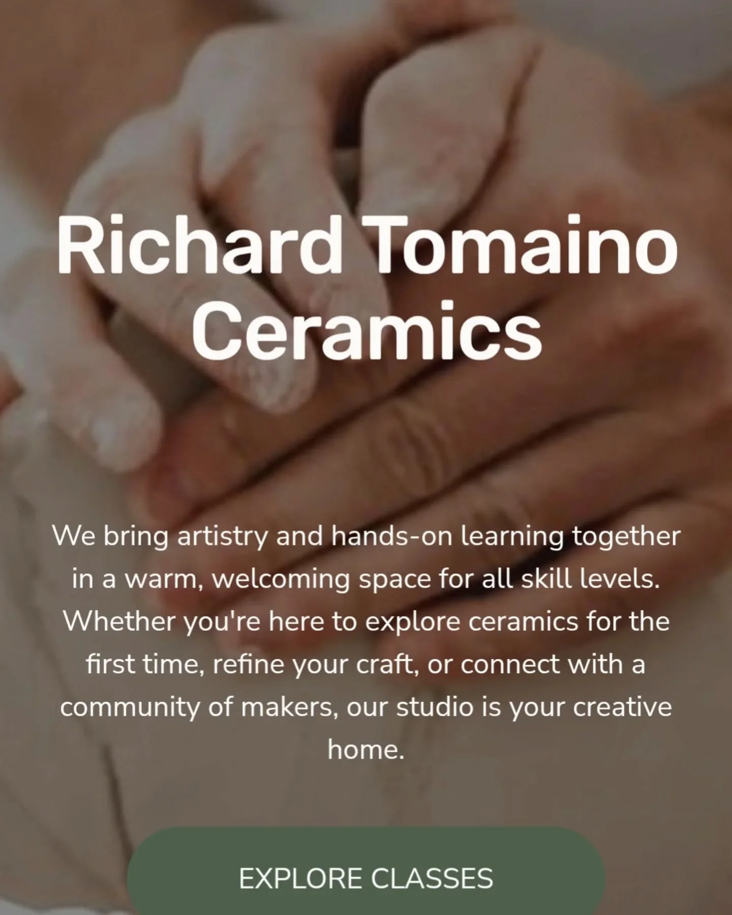 Welcome to our new website! 🎉 

We're so proud to have developed this update with the talented members in our wonderful community. Have a look around, explore what&rsquo;s new, and check out our updated Studio Access and Studio Firing Policies for t