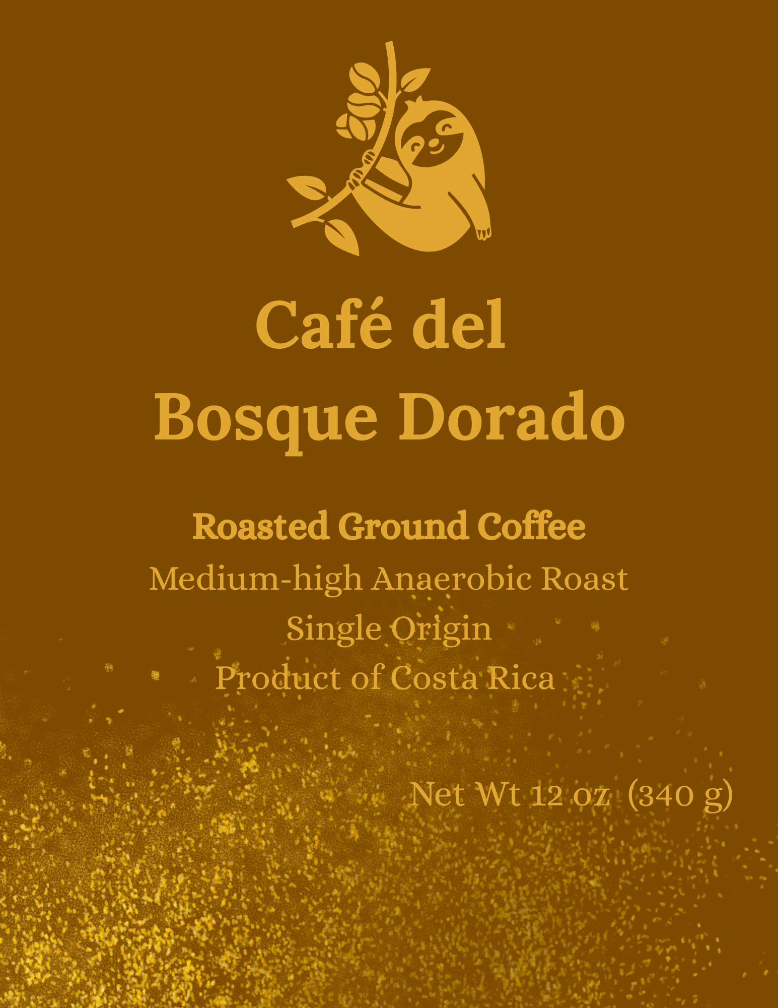 Café del Bosque Dorado - Medium-high Anaerobic Roast (340 g)