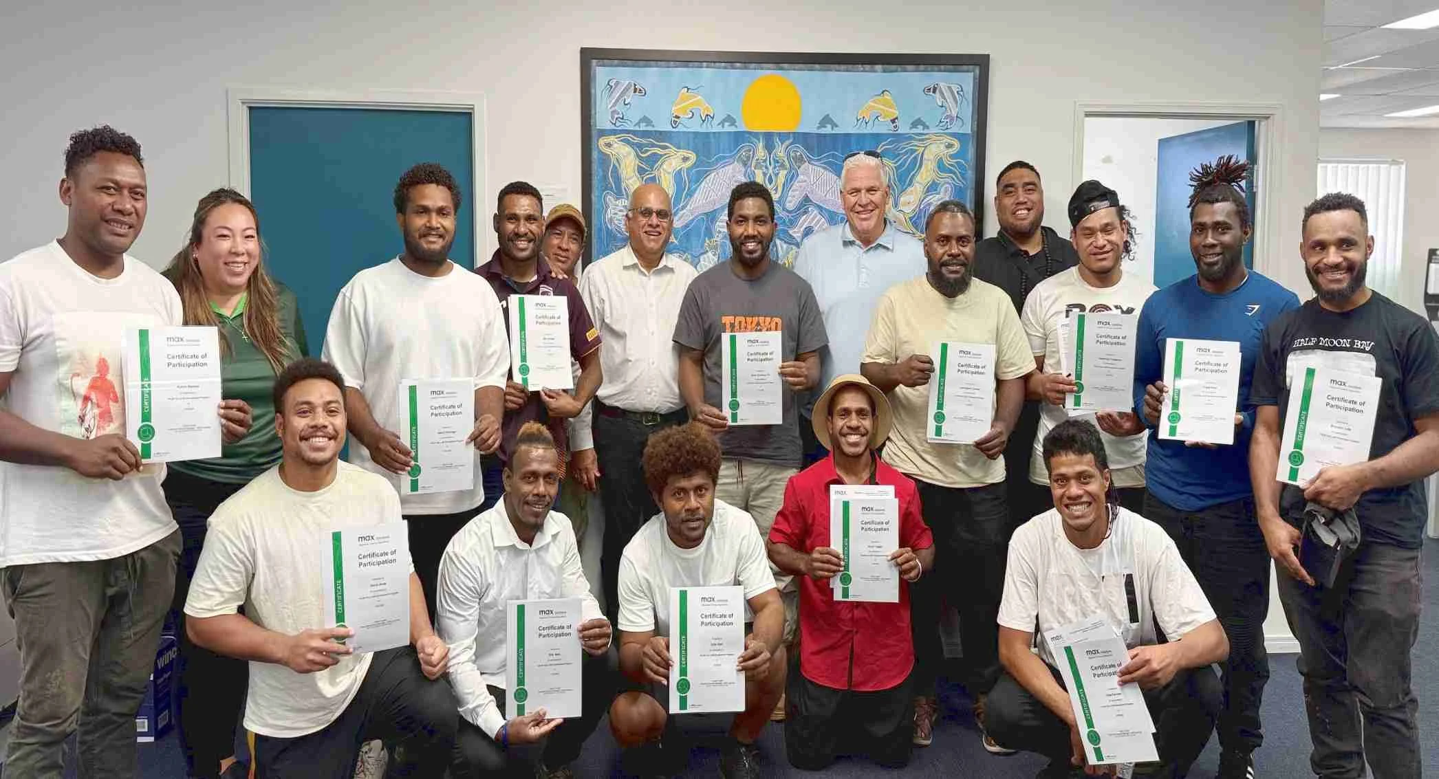 Primo employees who have completed the Skills for Education and Employment (SEE) Program Workplace-based Training