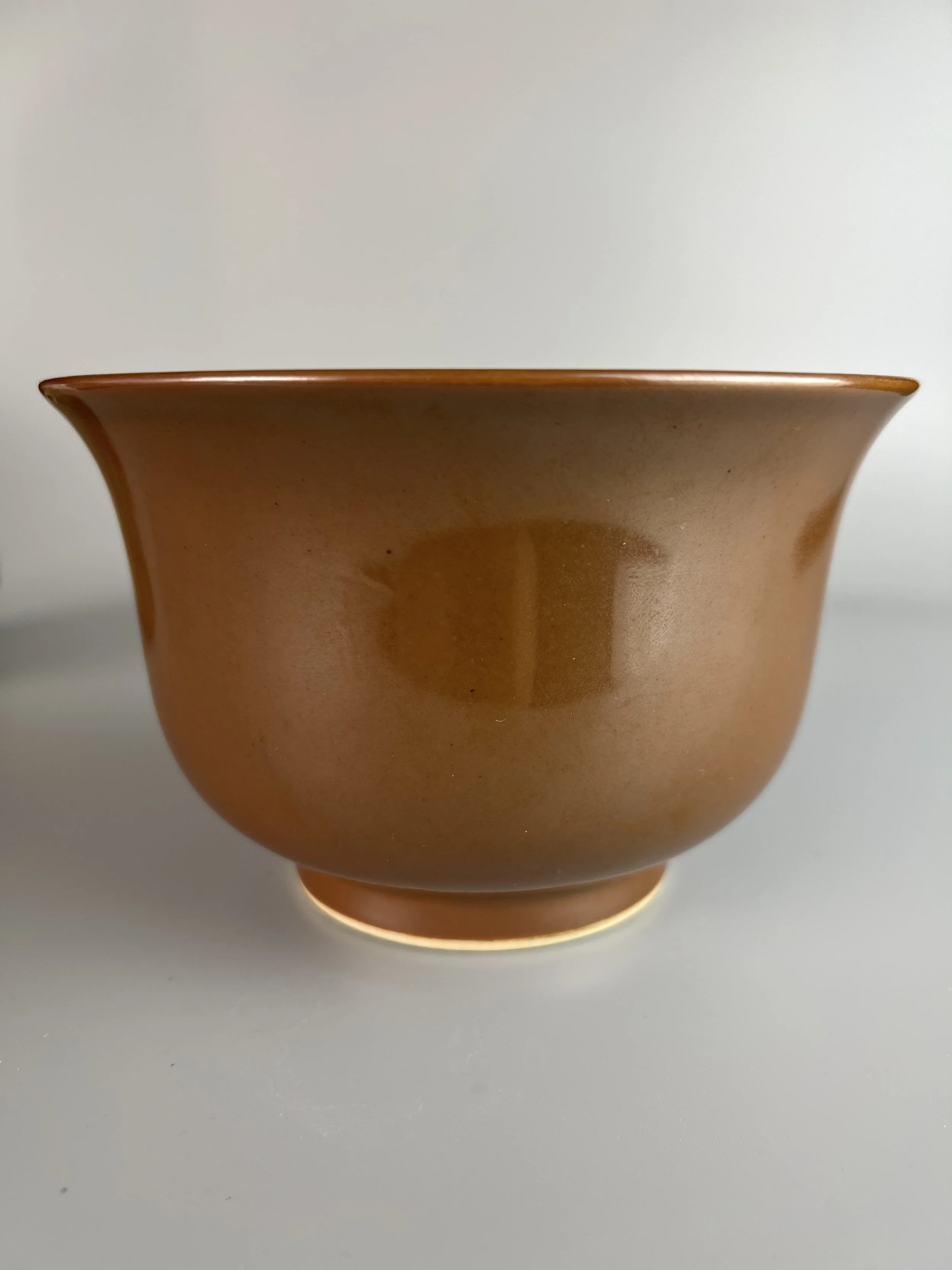 An Appreciation of a Ming Xuande 'Upturned Bell' Bowl with Soy-Glaze