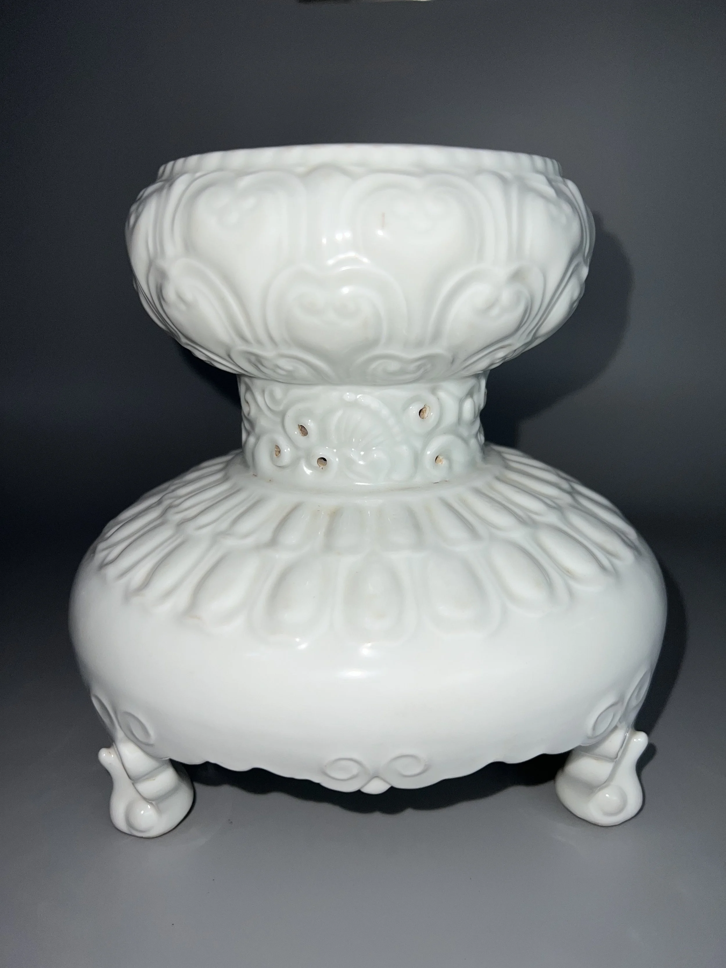 An Appreciation of a Ming Yongle Sweet White and Soy-Glazed Tripod Censer