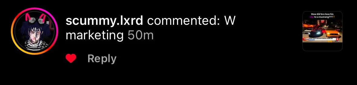 Thumbnail of a video featuring a sports car and a yellow vehicle at a car crash site, with a caption asking about a car accident.