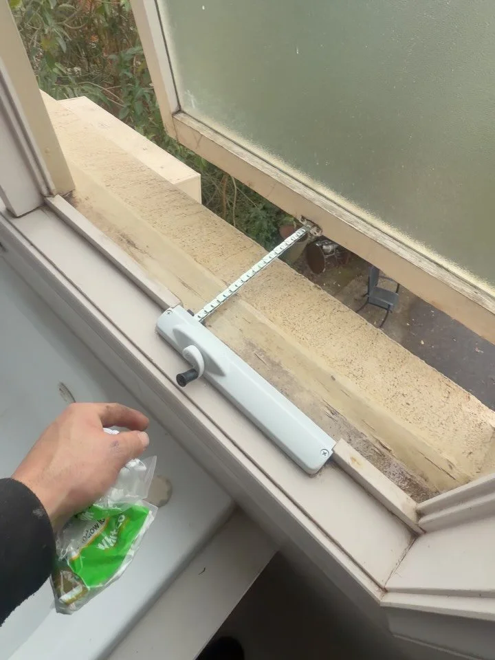 Stuck awning window? Poor fitment and a faulty window winder causing this owner issues. We have adjusted and trimmed the awning due to swollen timber and fitted a new awning window winder. Happy days 
#awningwindow #windowwinder #replacement #refurbi