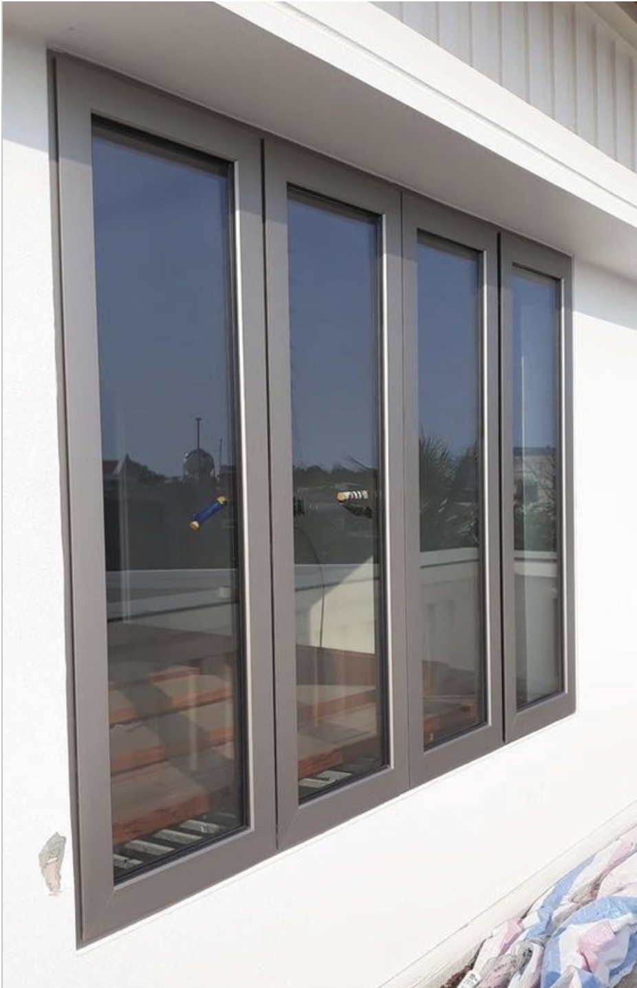 Premium aluminium frame windows supplied and installed by Original Glazing in Melbourne