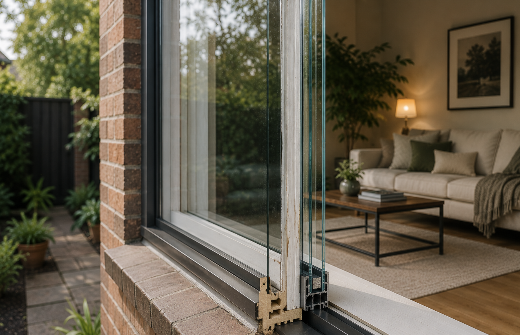 Double glazing retrofitted to an existing Melbourne home