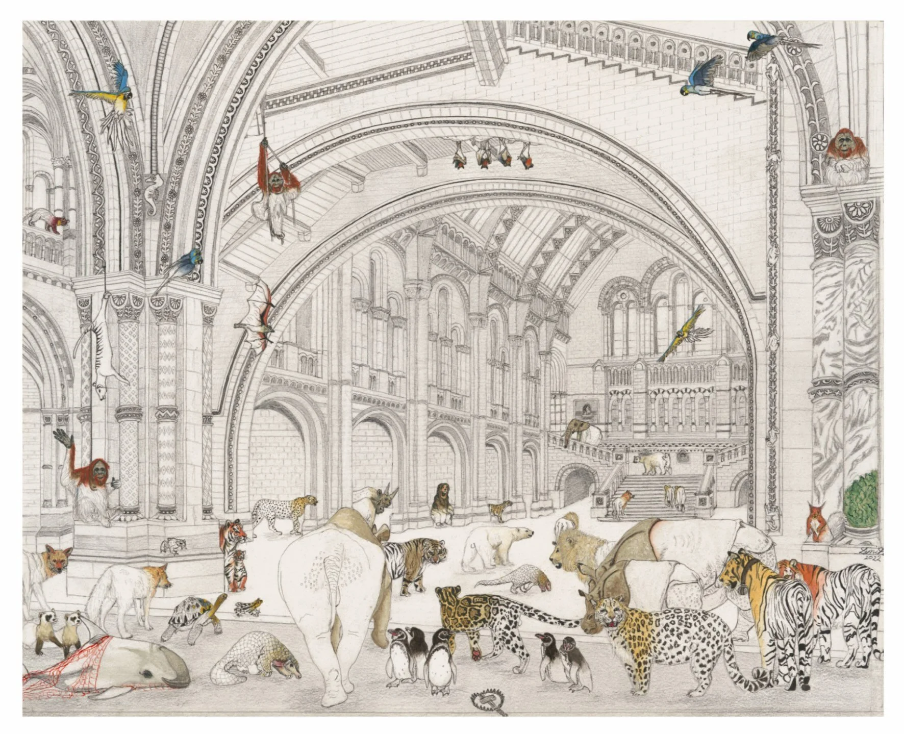 dr-linda-smith-Cathedral-Of-NatureI-49x60-Graphite-Ink-Watercolour-natasha-pearl-gallery.jpeg